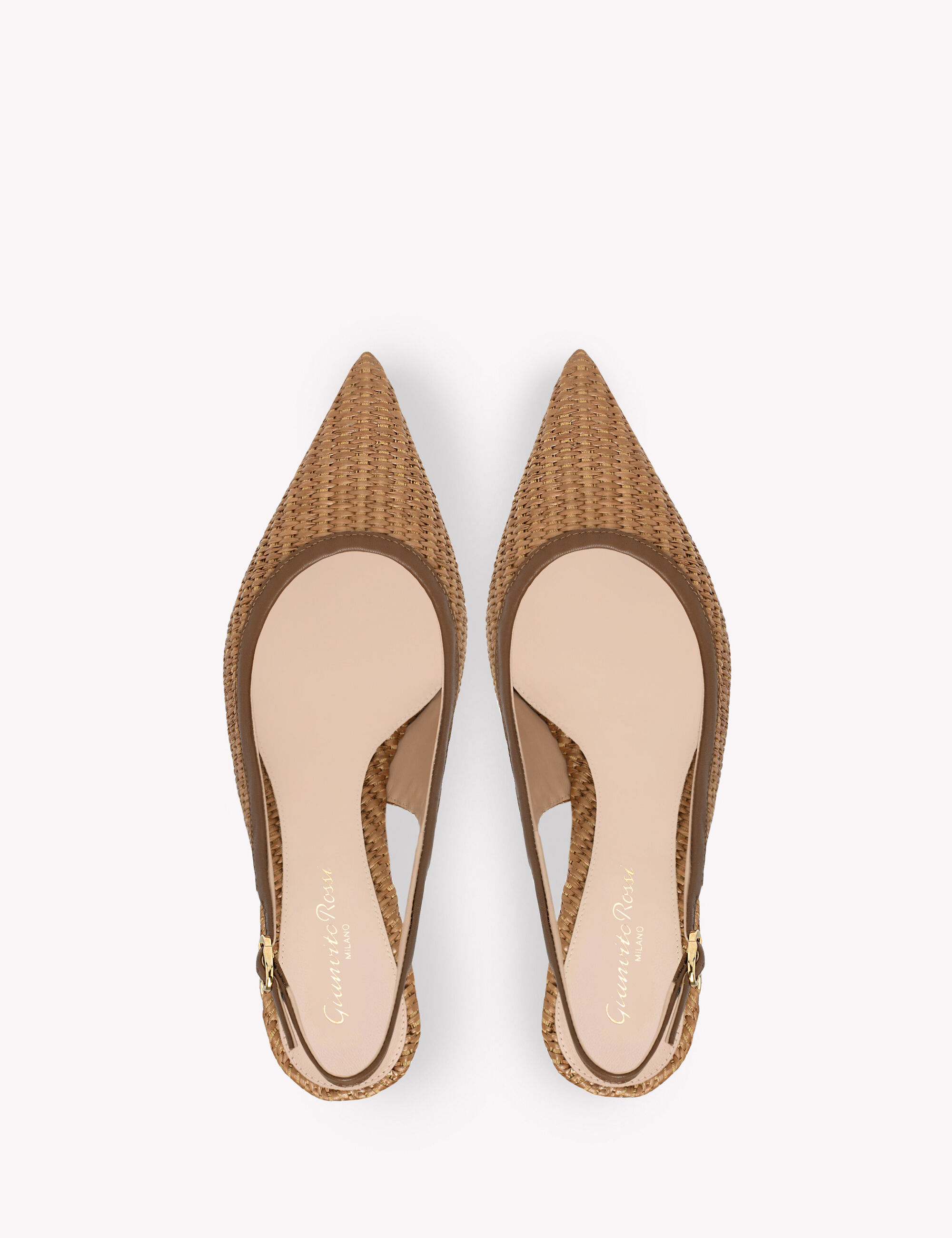 アンコ Slingback MINORCA BROWN | Gianvito Rossi