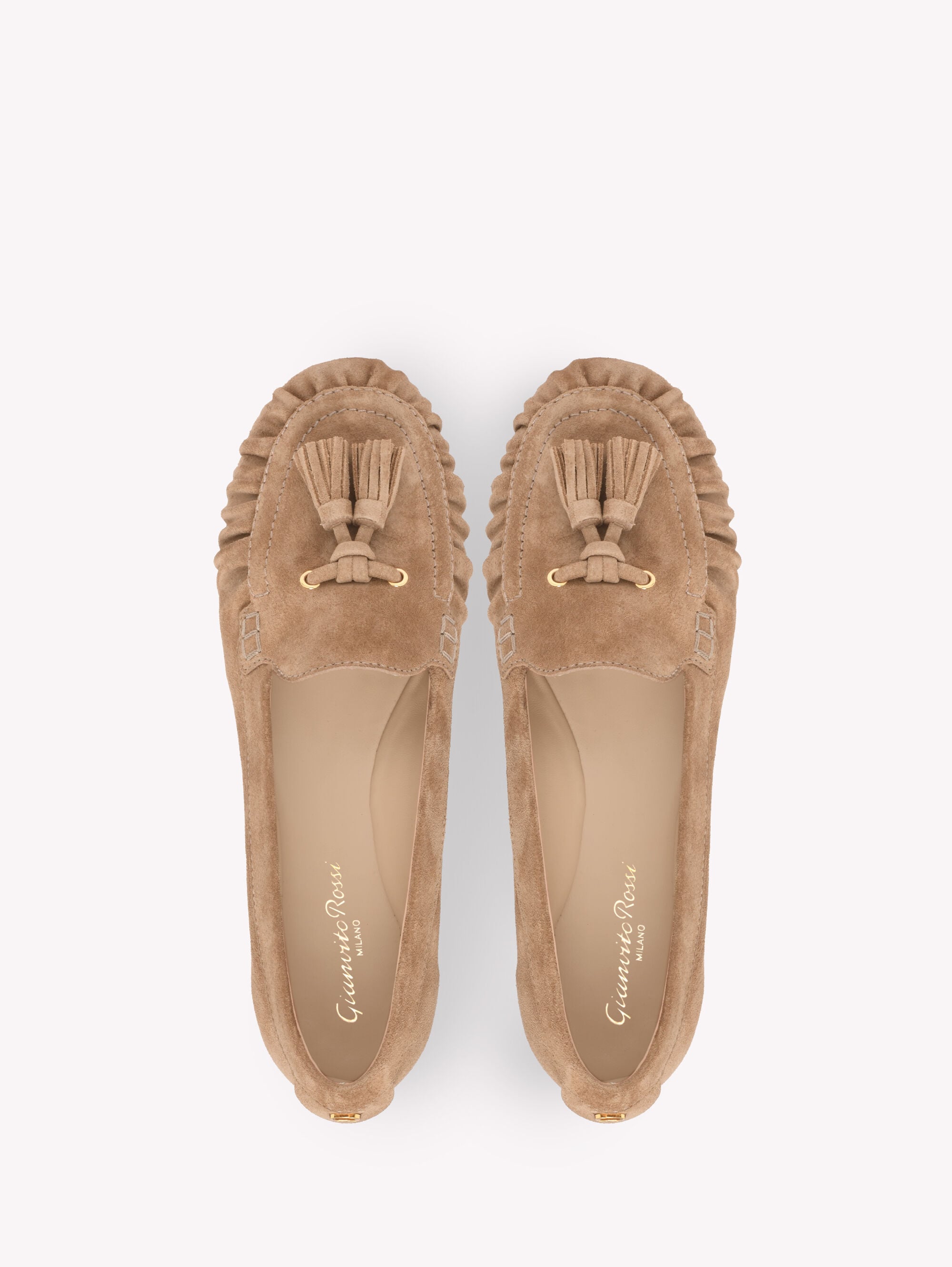 モカシン＆バレエシューズ THèA ブラウン | Gianvito Rossi