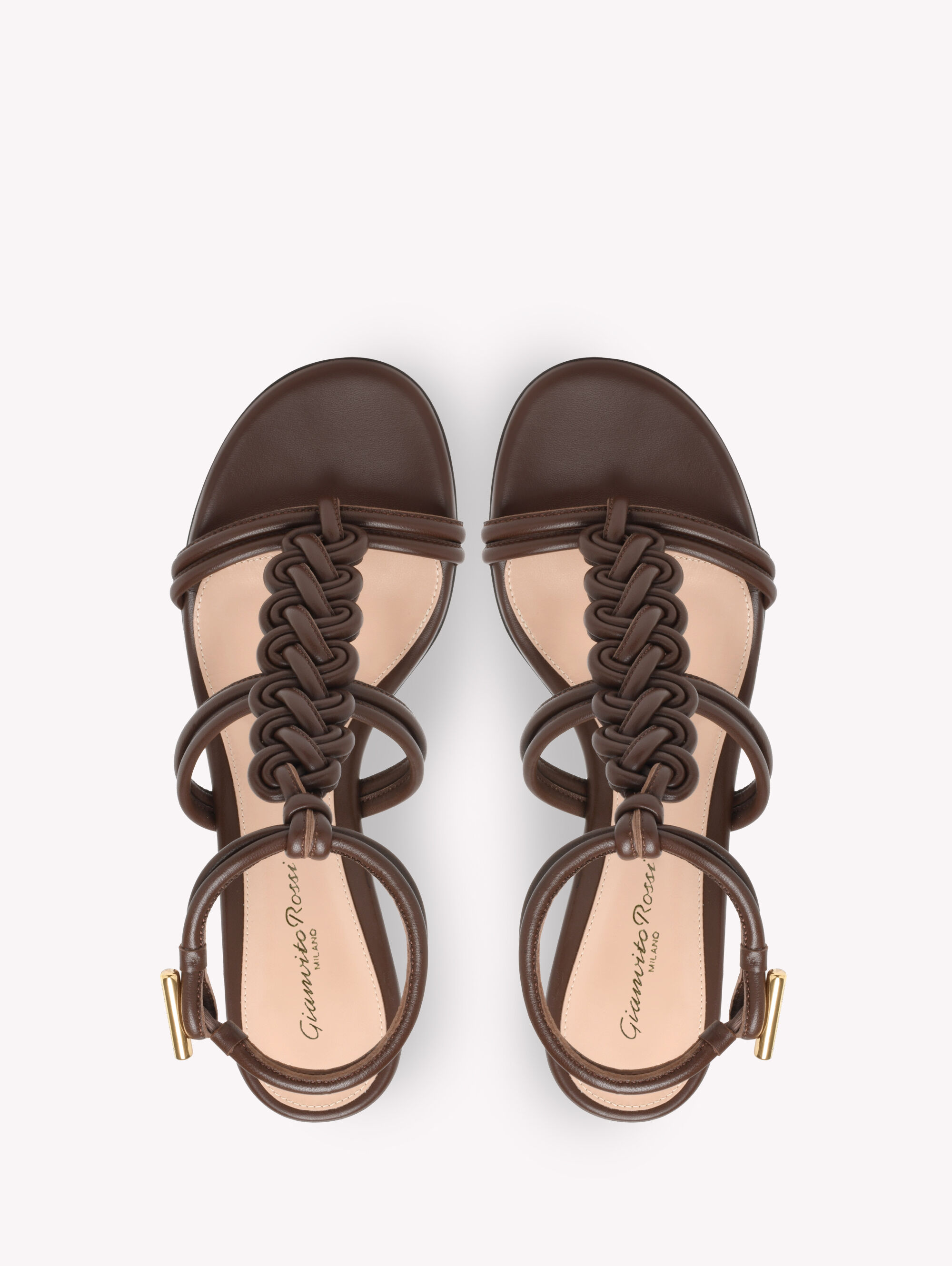 サンダル・ミュール Gianvito Rossi Sandalo Capua In Pelle Flats CAPUA | Gianvito Rossi