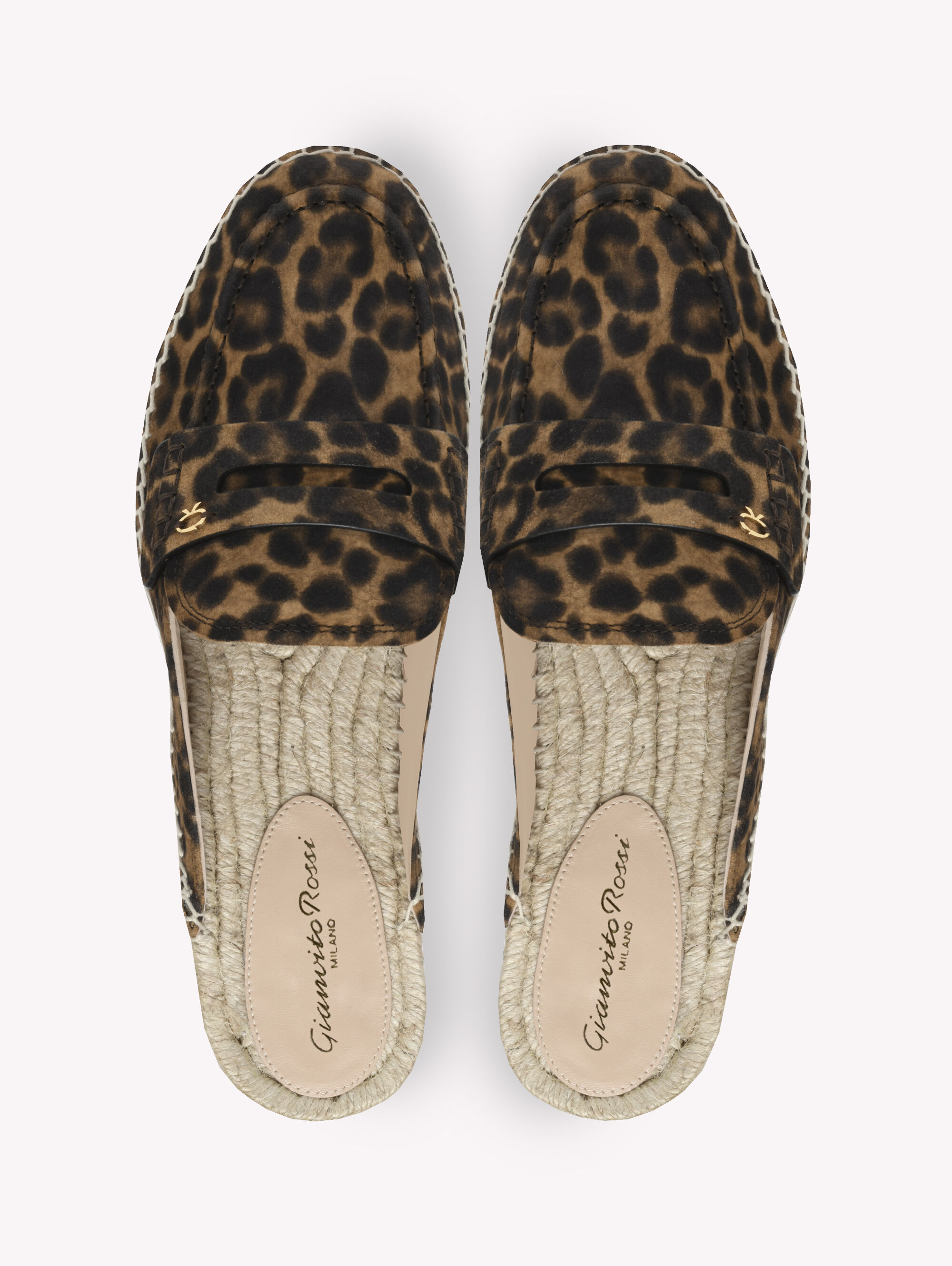 Gianvito rossi leopard mules outlet