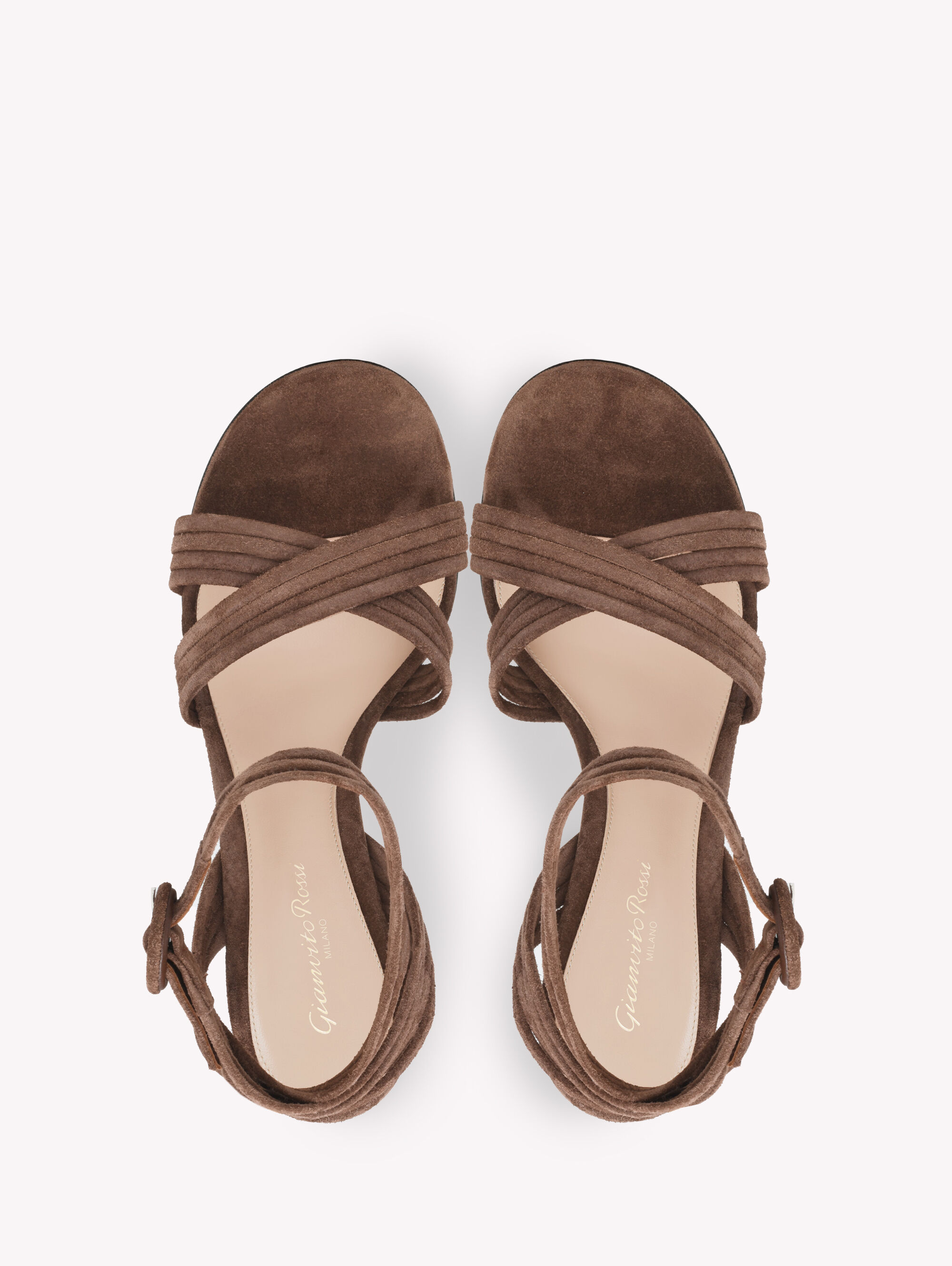 サンダル・ミュール Gianvito Rossi Black Nappa Leather Lianne Sandals G32603.70RIC.VLUBROW_1.jpg