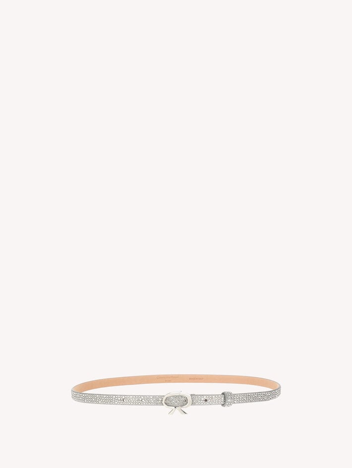 CRYSTAL RIBBON BELT