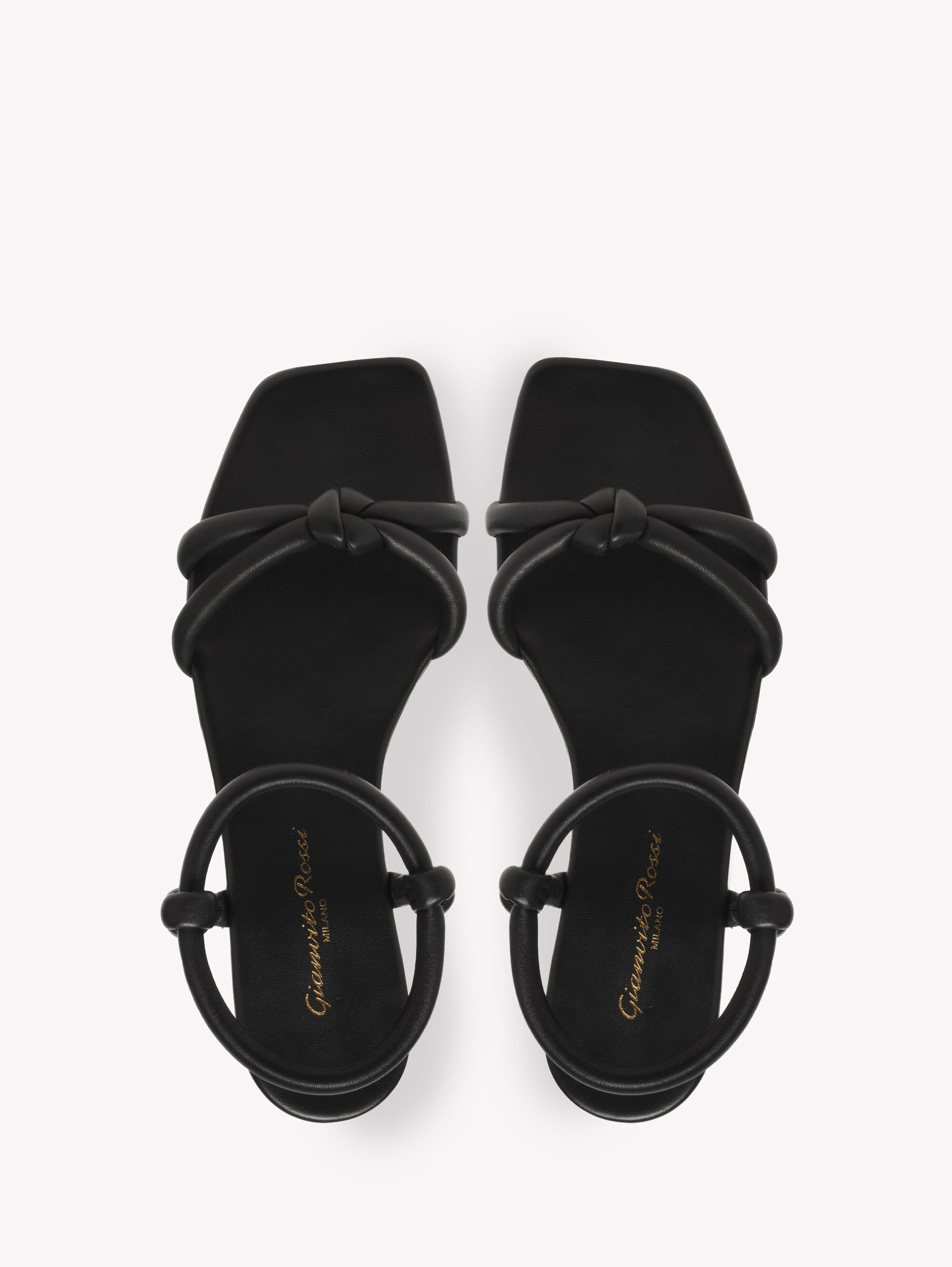 GIANVITO ROSSI/ジャンヴィト ロッシ METAL FLAT フラット