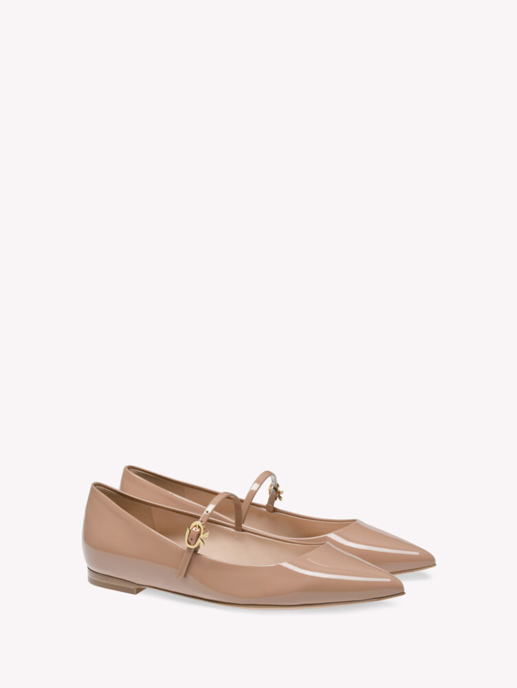 未使用 Gianvito Rossi Ribbon Jane 37 現行 Ballerinas RIBBON JANE | Gianvito Rossi