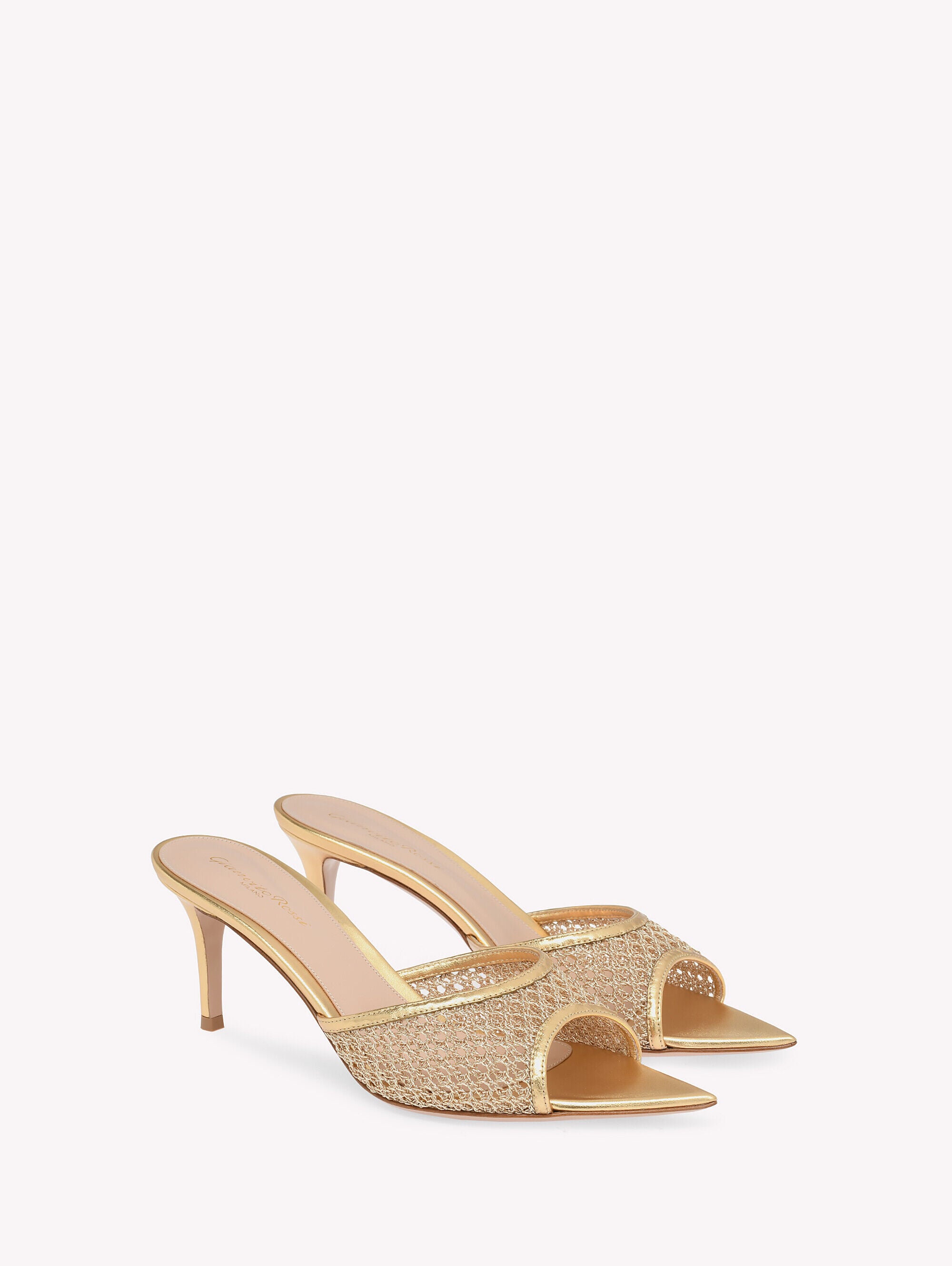 Woman DOROTEA MULE 70 GOLD | Gianvito Rossi