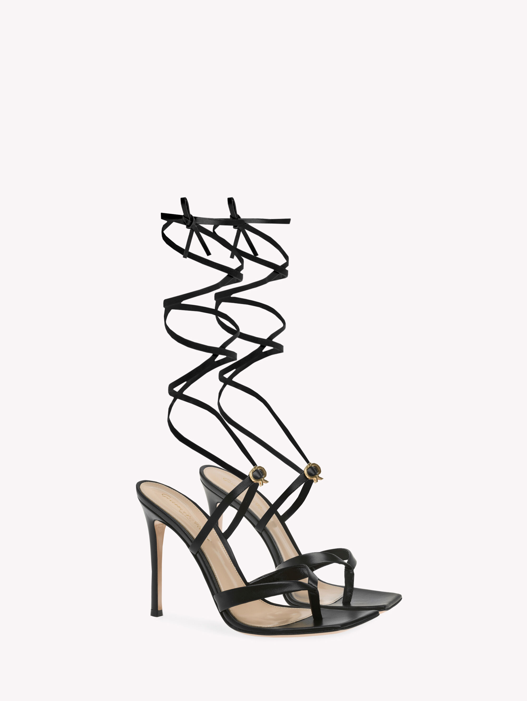 Ribbon gladiator sandals cheap