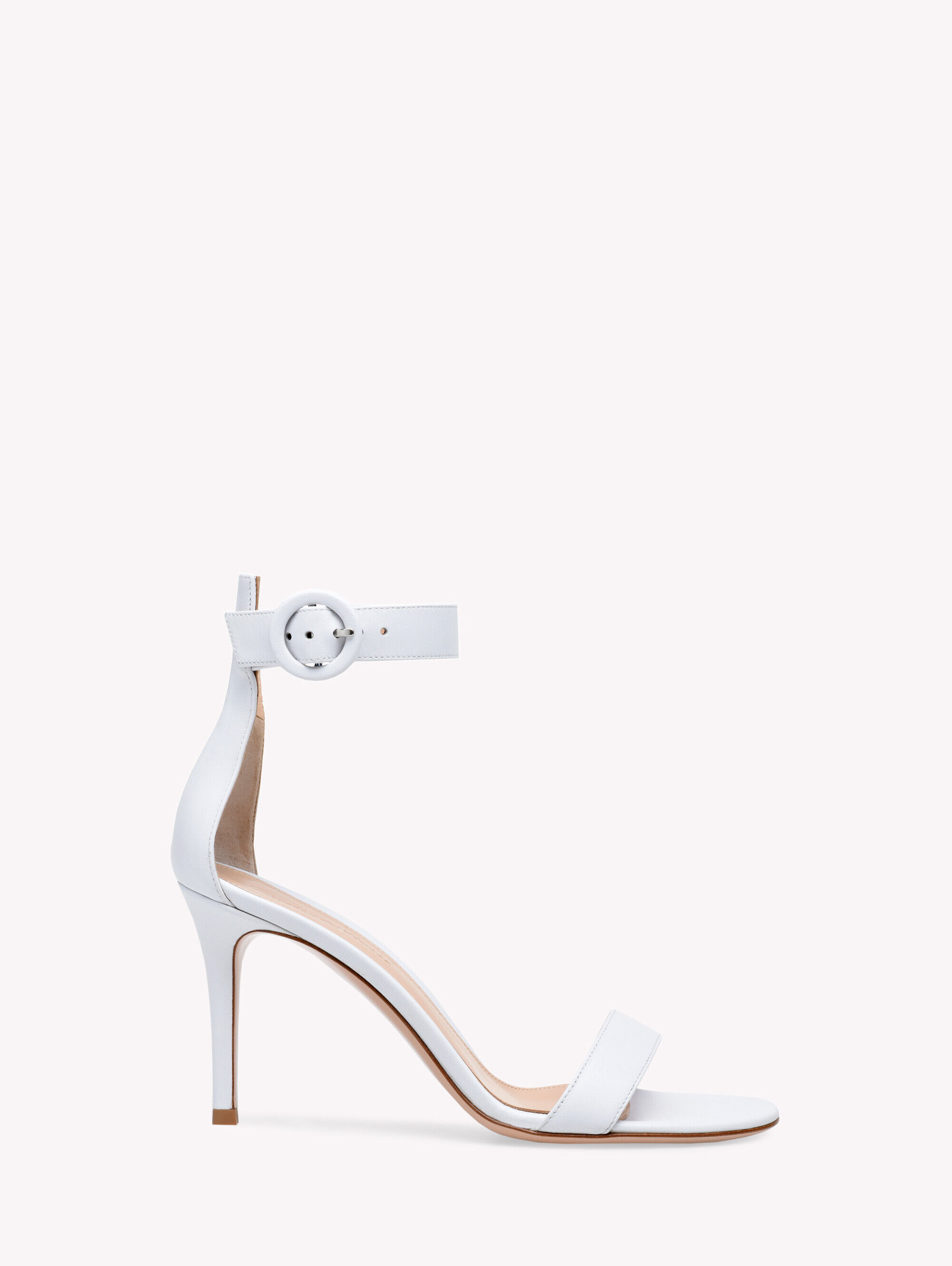 Sandals and Mules PORTOFINO 85 WHITE | Gianvito Rossi