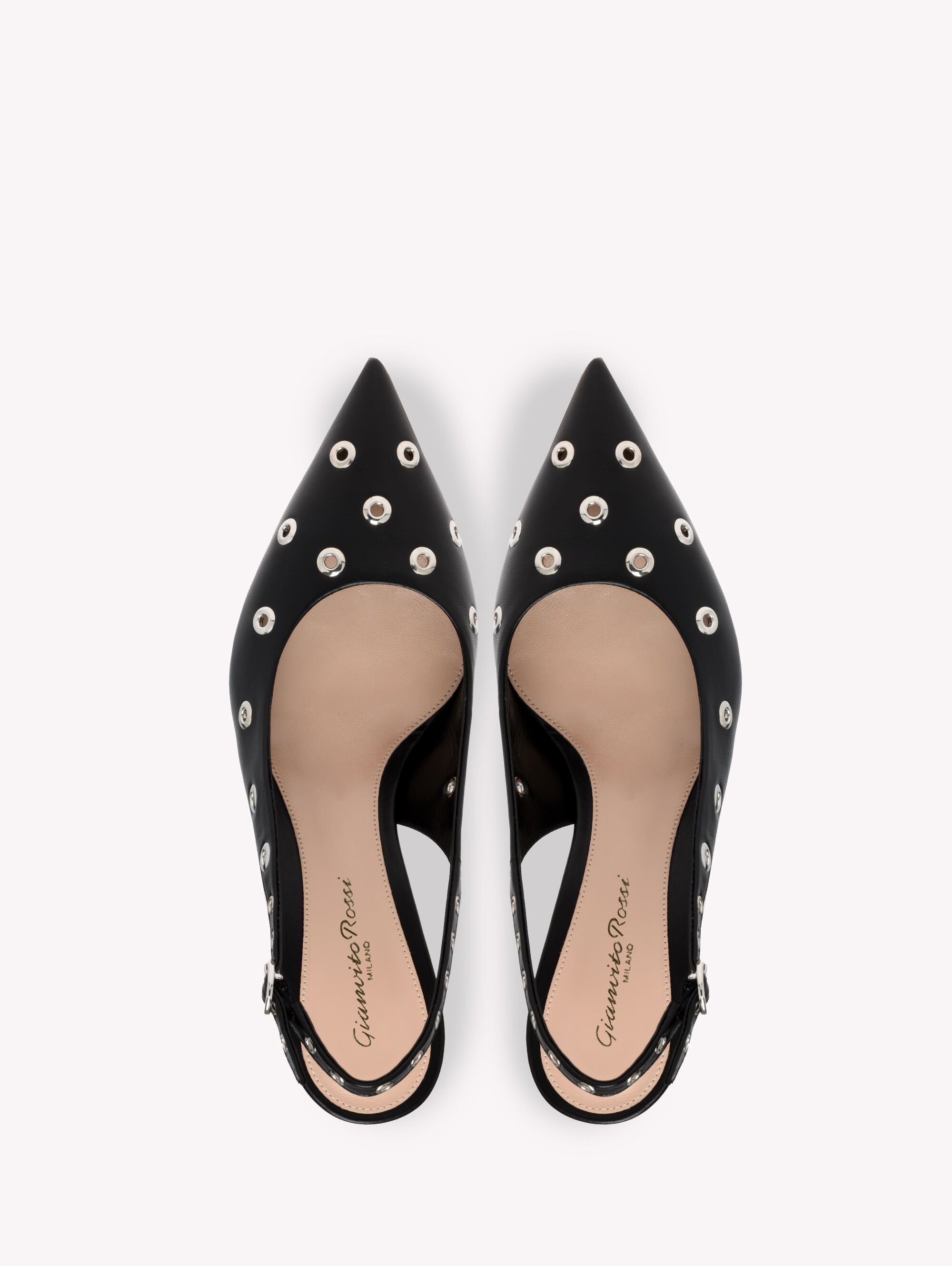 Gianvito rossi online polka dot pumps