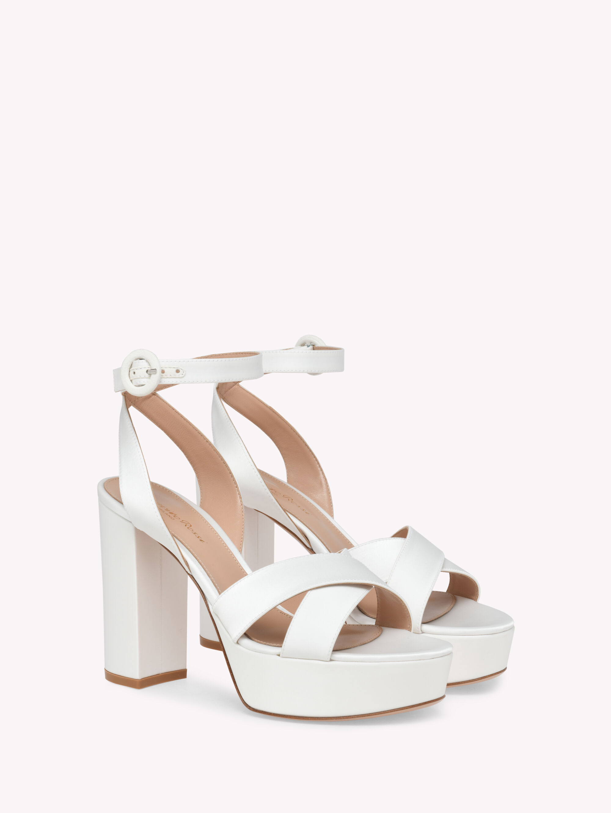 Platforms SABRINA WHITE | Gianvito Rossi