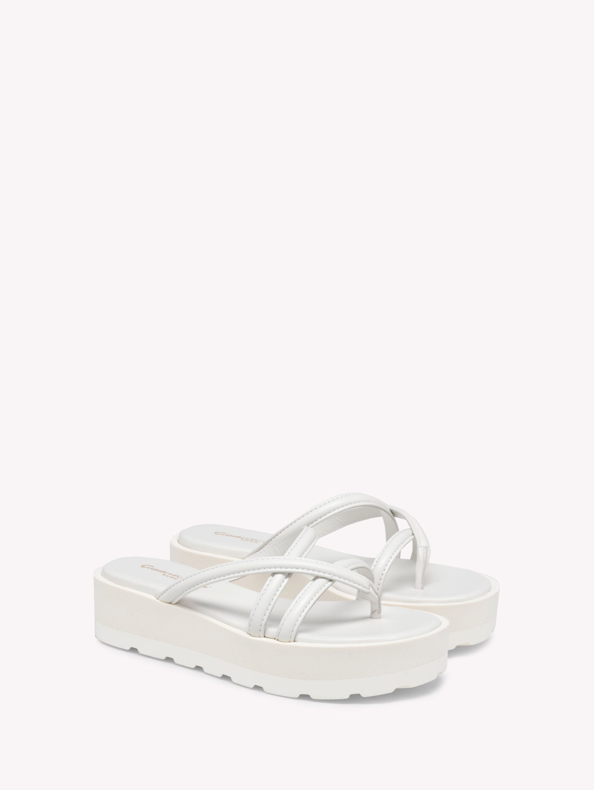 Sandals and Mules NADINA THONG WHITE | Gianvito Rossi