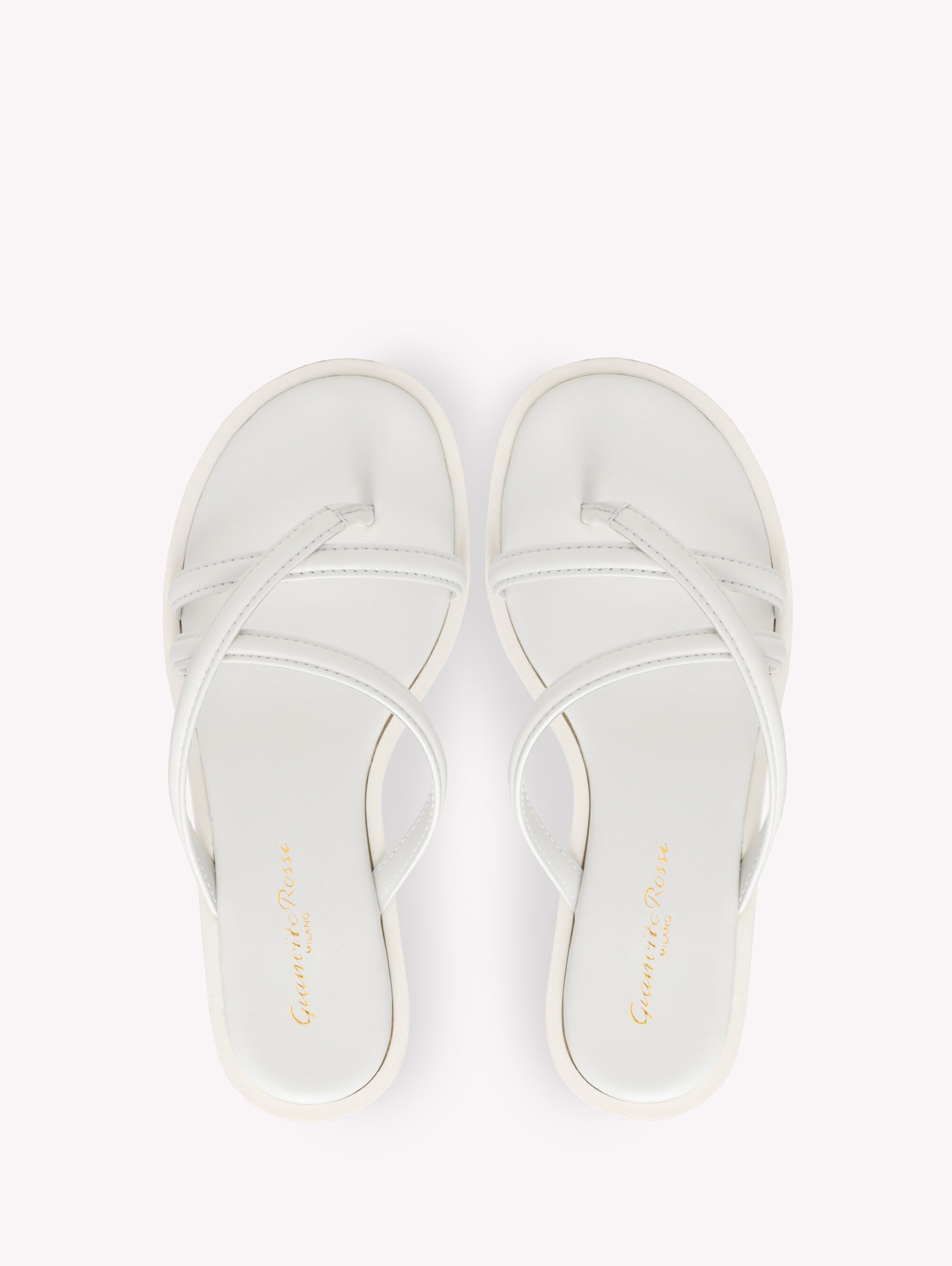 Sandals and Mules NADINA THONG WHITE | Gianvito Rossi