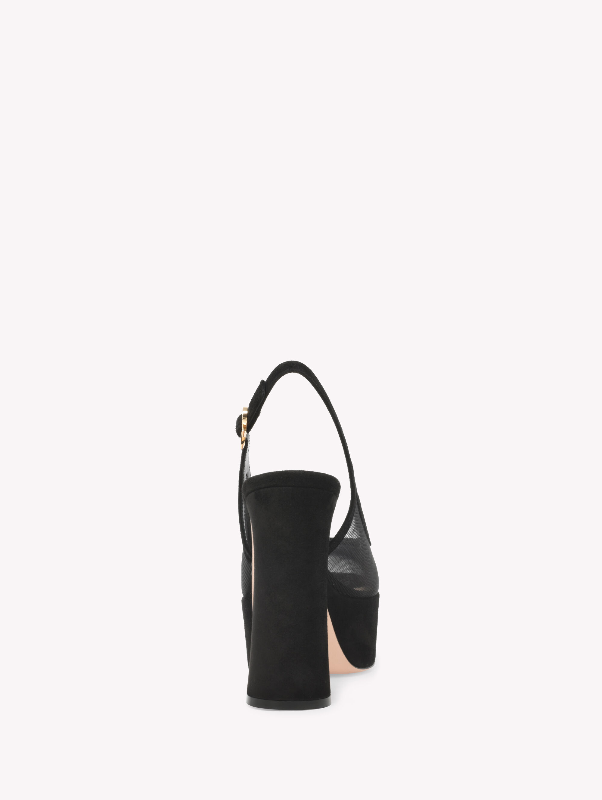 【関税&送料込】Gianvito Rossi Black Suede High Slingback Ro GIANVITO ROSSI Robbie 45 suede slingback pumps | NET-A-PORTER