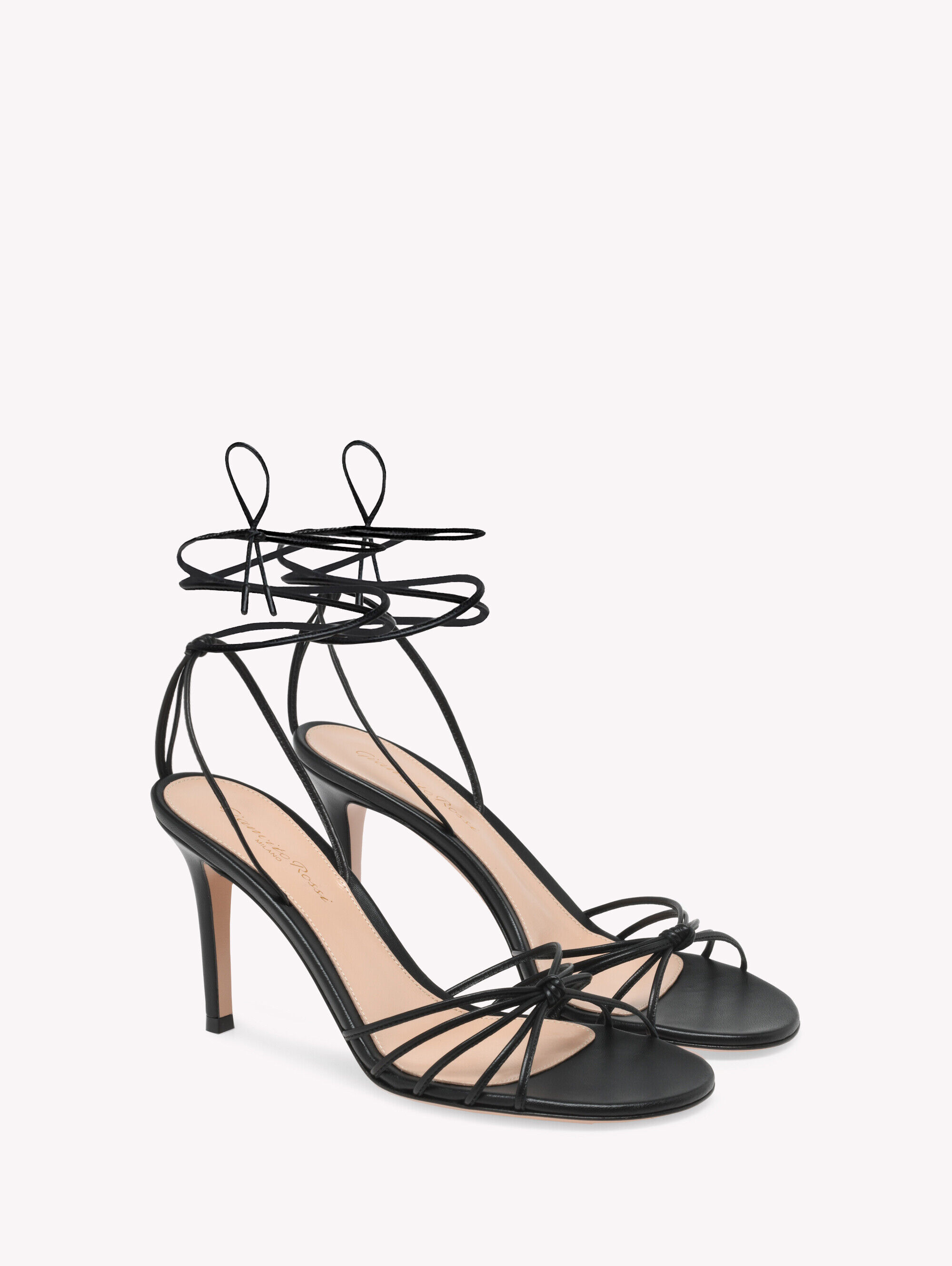 Sandals and Mules GWYNETH 85 BLACK | Gianvito Rossi