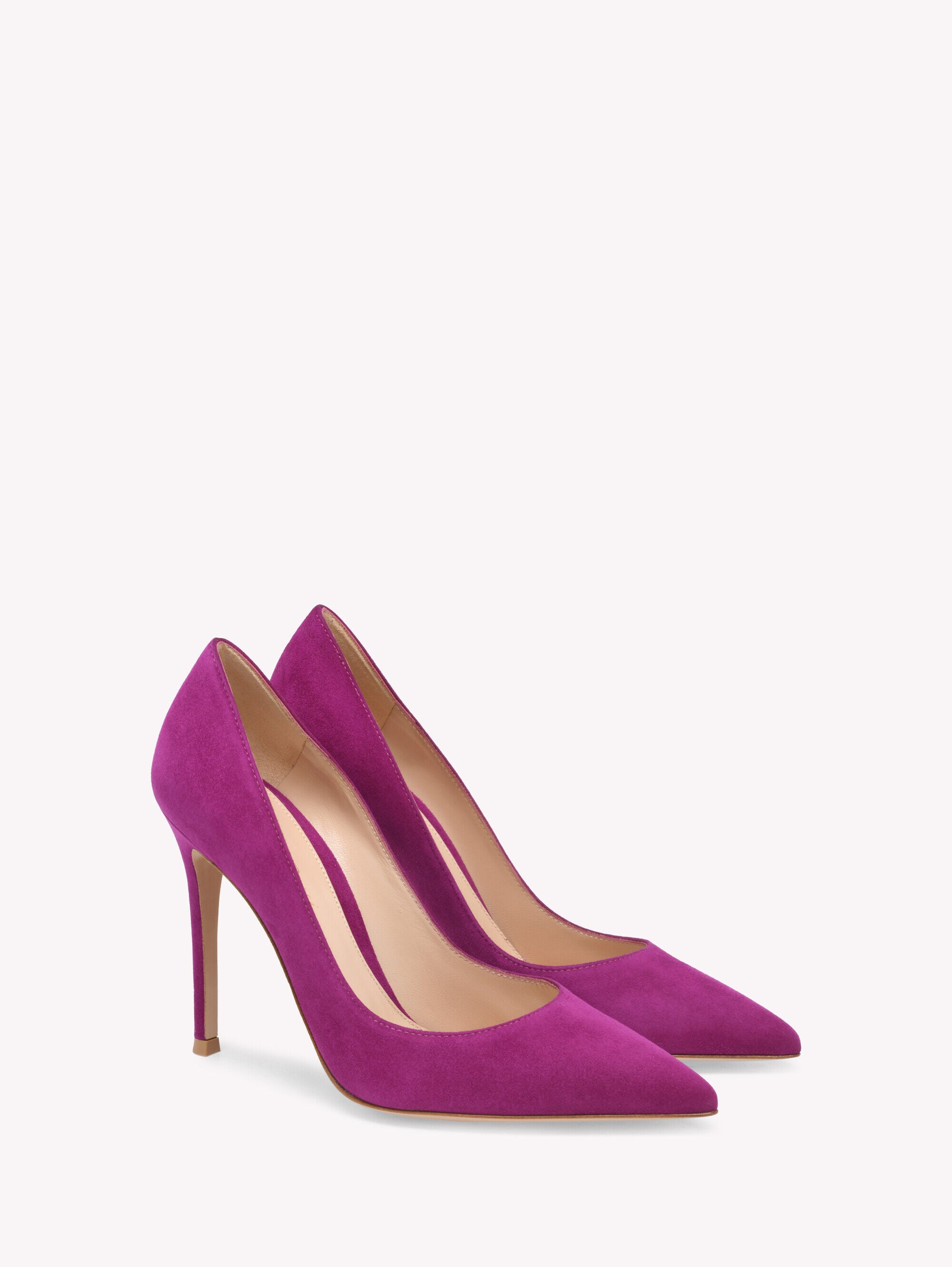 Gianvito Rossi スエード パンプス ピンク Pumps GIANVITO 105 PINK | Gianvito Rossi