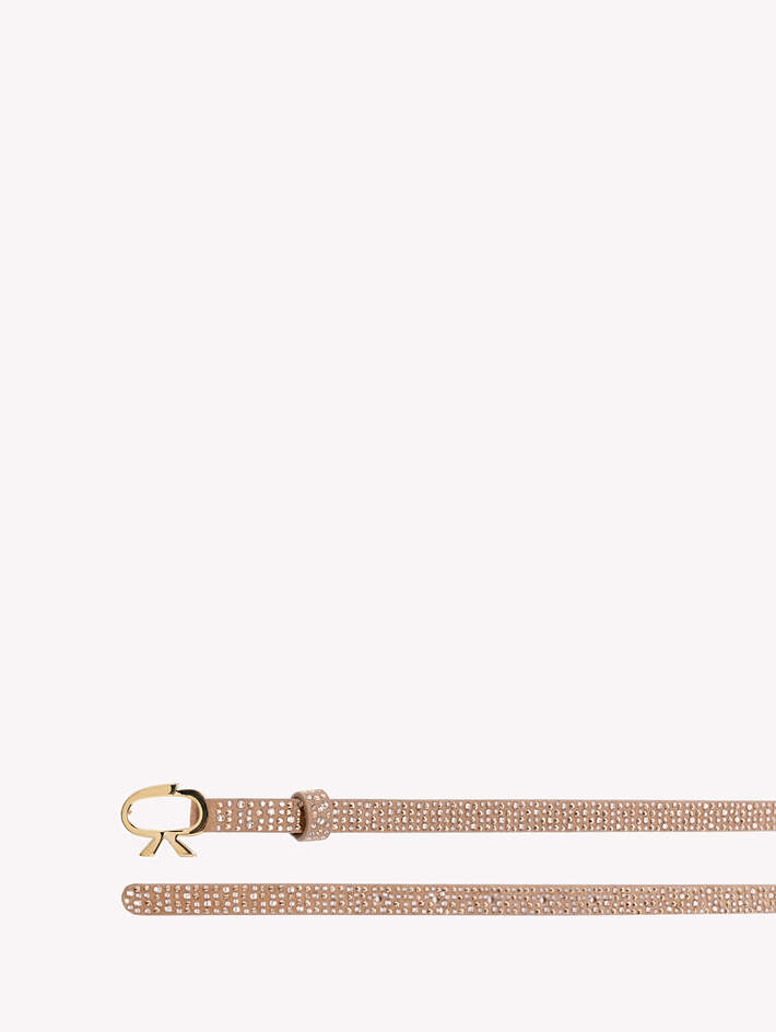 CRYSTAL RIBBON BELT