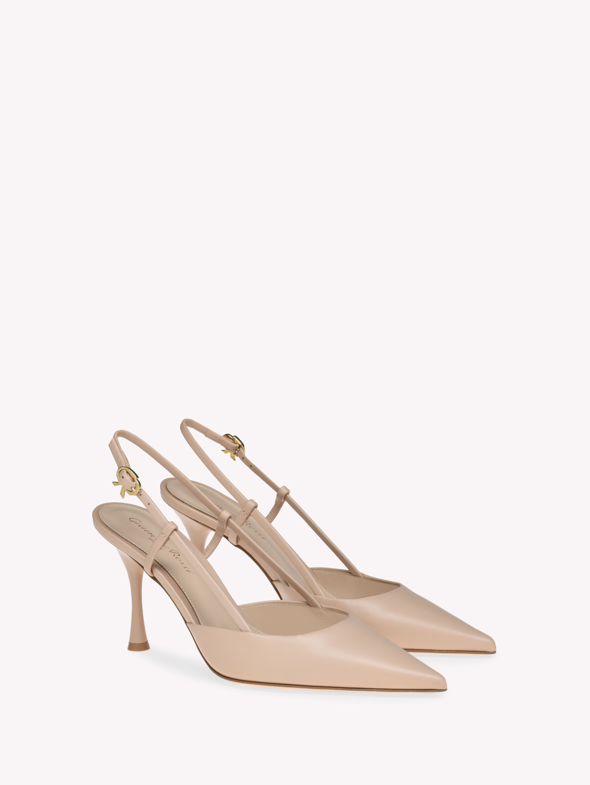 サンダル・ミュール Gianvito Rossi ASCENT SLINGBACK Gianvito Rossi Ascent 85mm Slingback Pumps | Yellow | FARFETCH