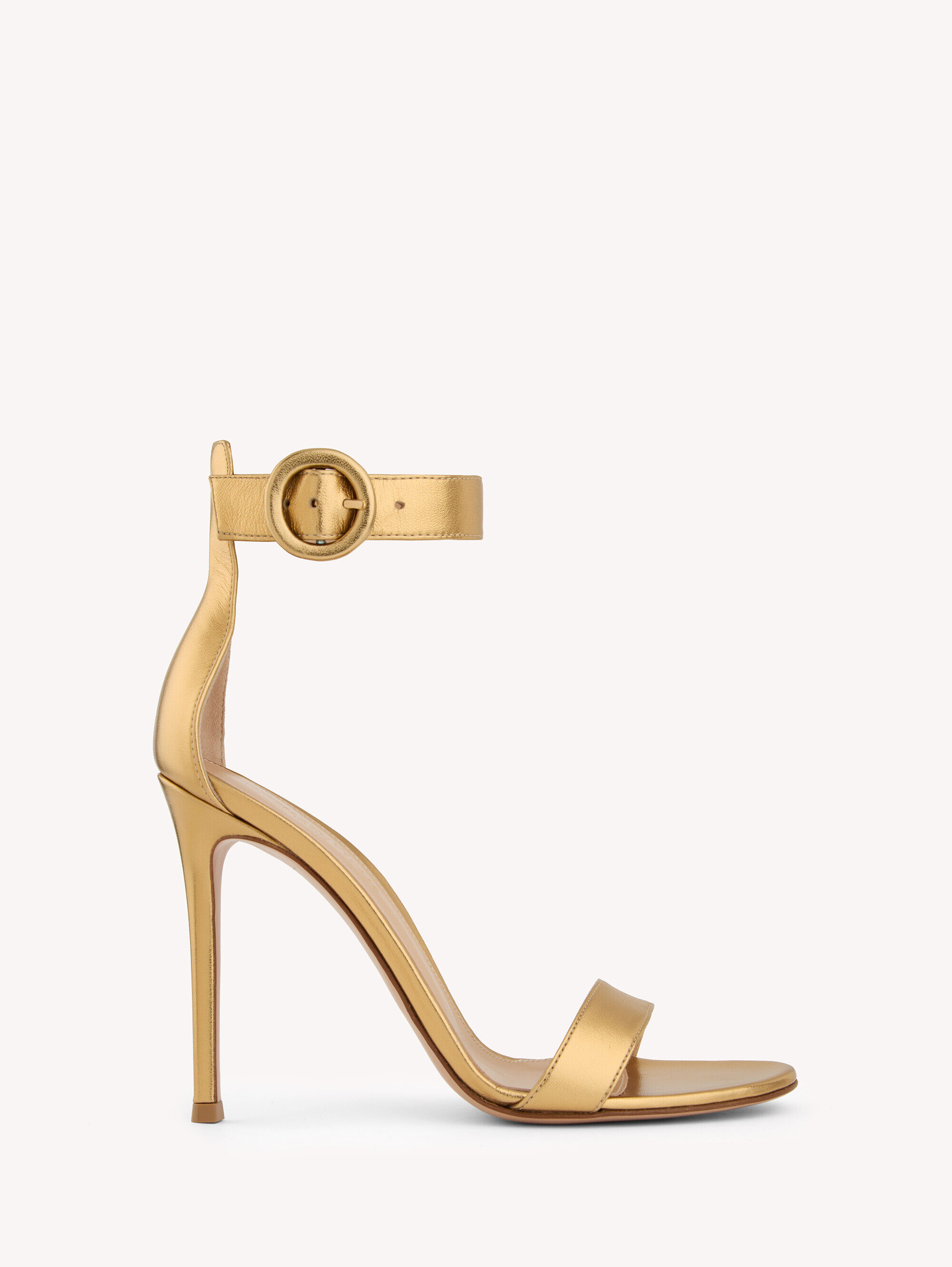Sandalo PORTOFINO 105 Nero - GIANVITO ROSSI - Russocapri