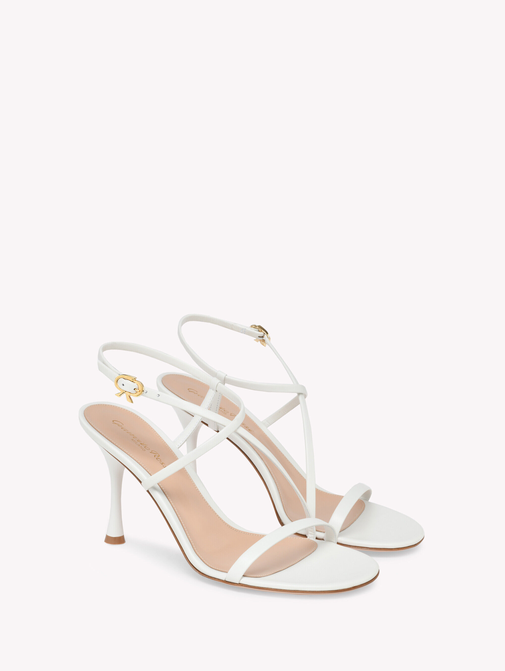 Woman ASCENT SANDAL WHITE | Gianvito Rossi