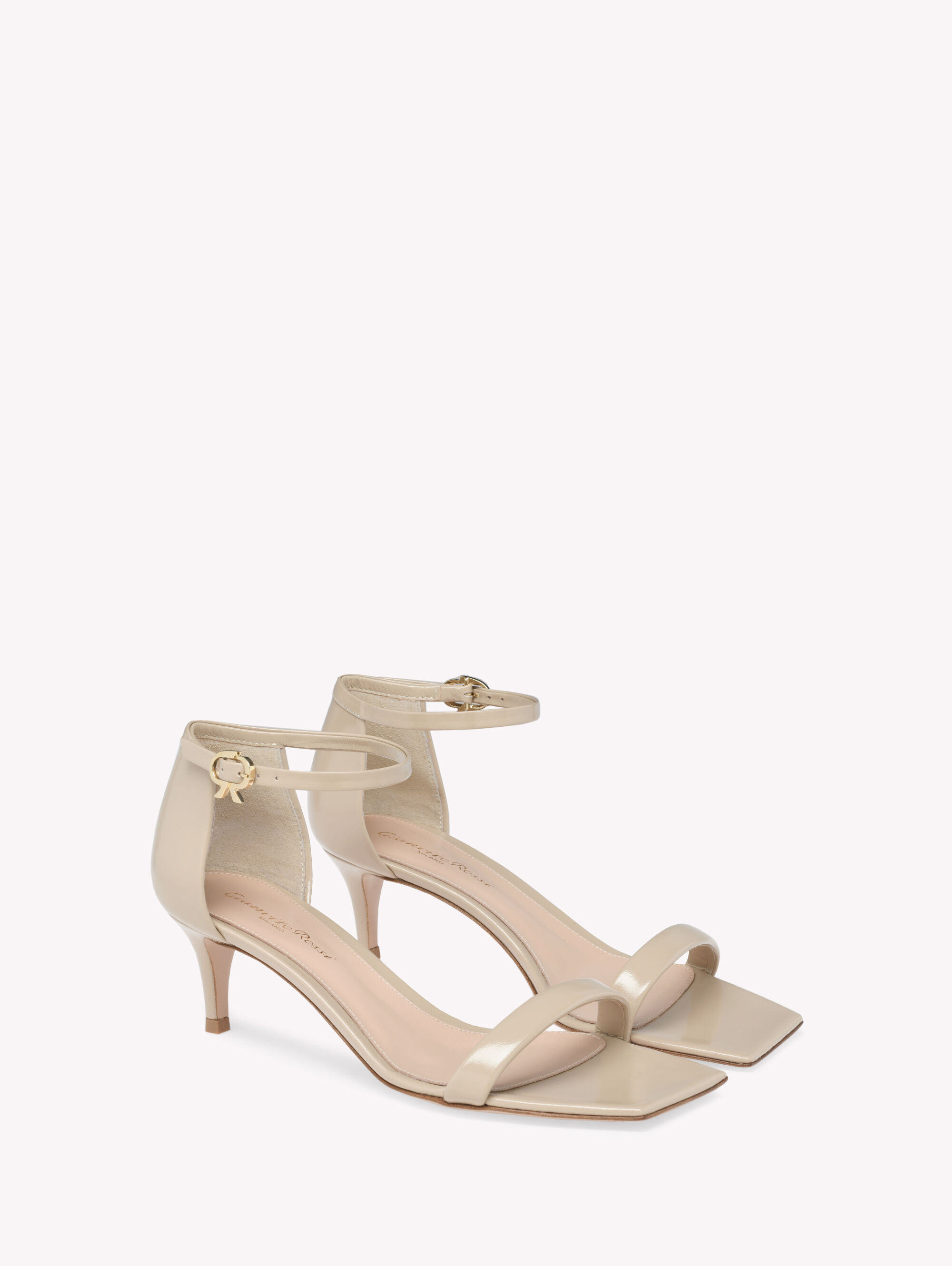 Gianvito Rossi>>Rhys 55 パテントレザーサンダル GIANVITO ROSSI Rhys 55 パテントレザー サンダル | NET-A-PORTER