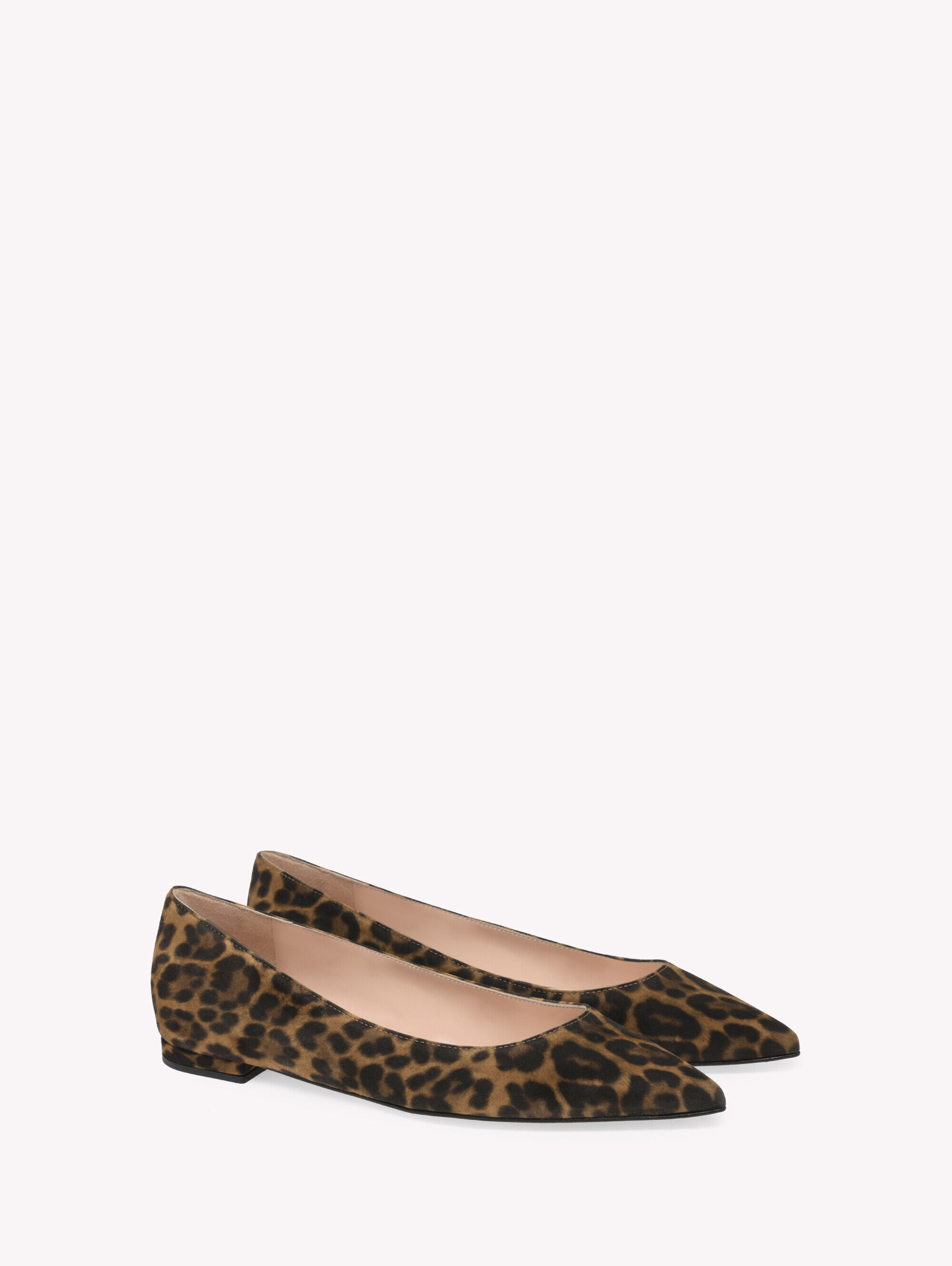 Loafers and Ballerinas GIANVITO FLAT LEOPARD PRINT | Gianvito Rossi