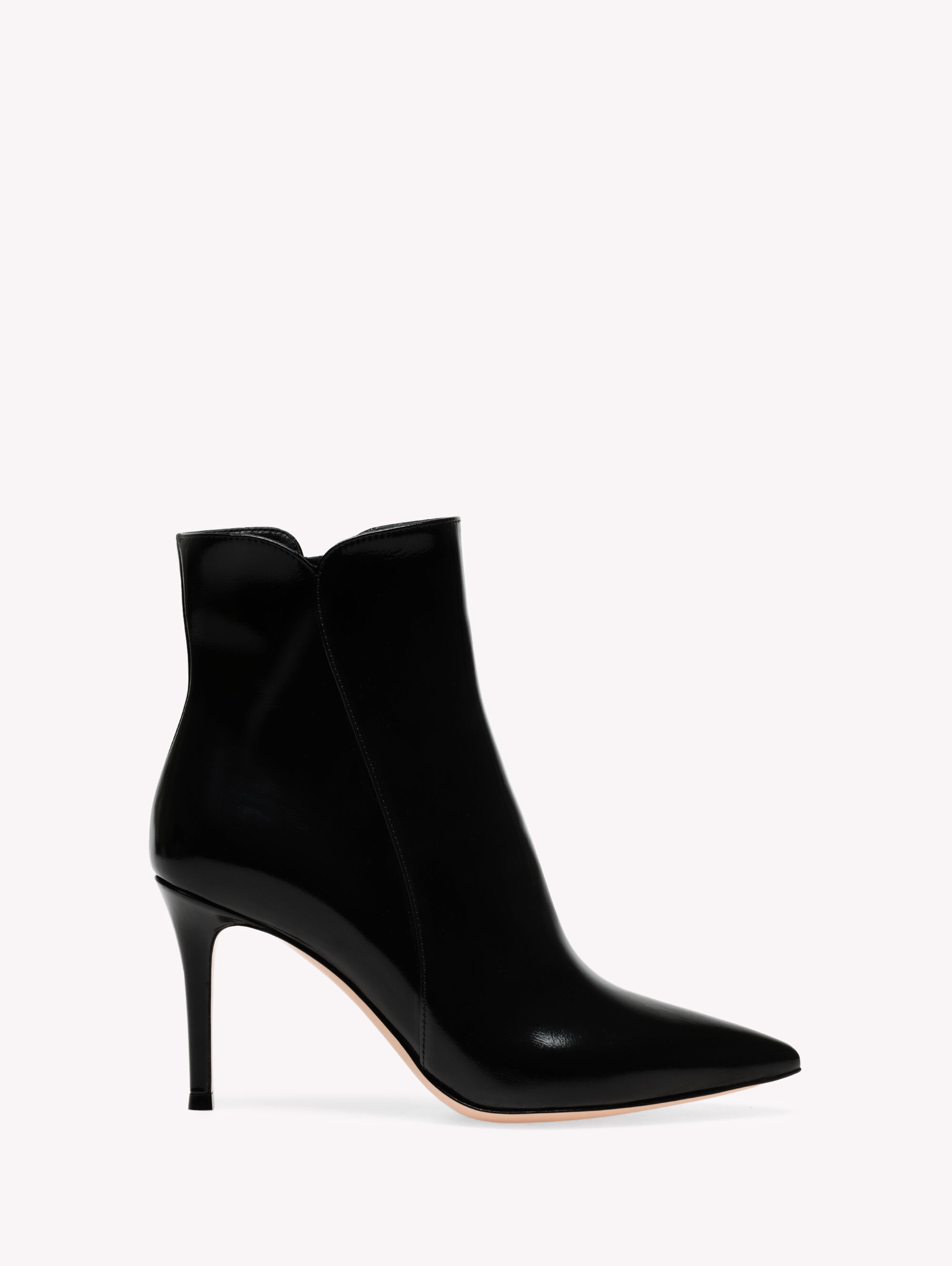 ショートブーツ・ブーティ Gianvito Rossi FW25 Ankle boots (G73065 70RICTEXAS) Gianvito Rossi Wednesday Leather Ankle Boots | Black | FARFETCH