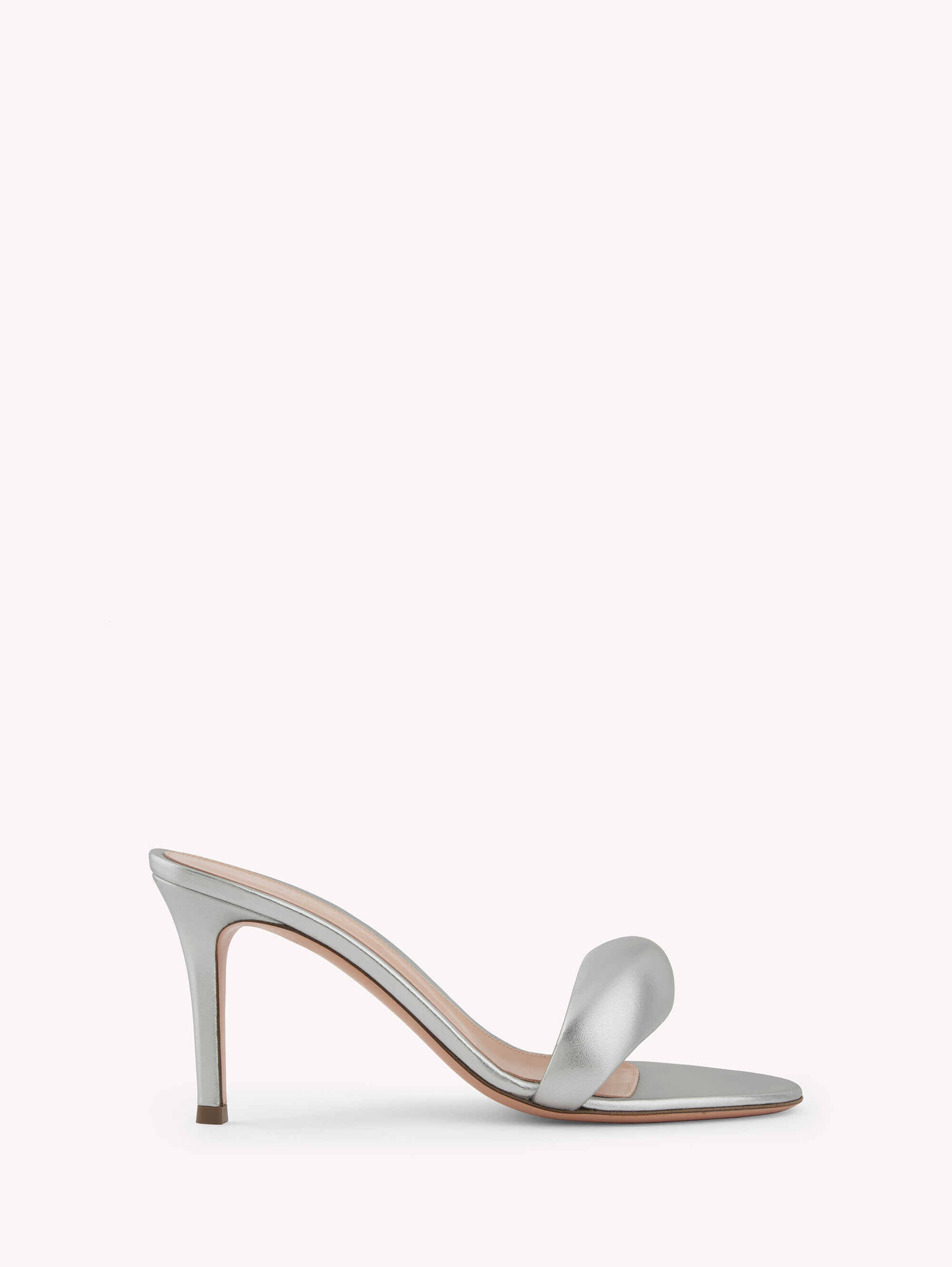 Sandals and Mules BIJOUX MULE 85 SILVER | Gianvito Rossi