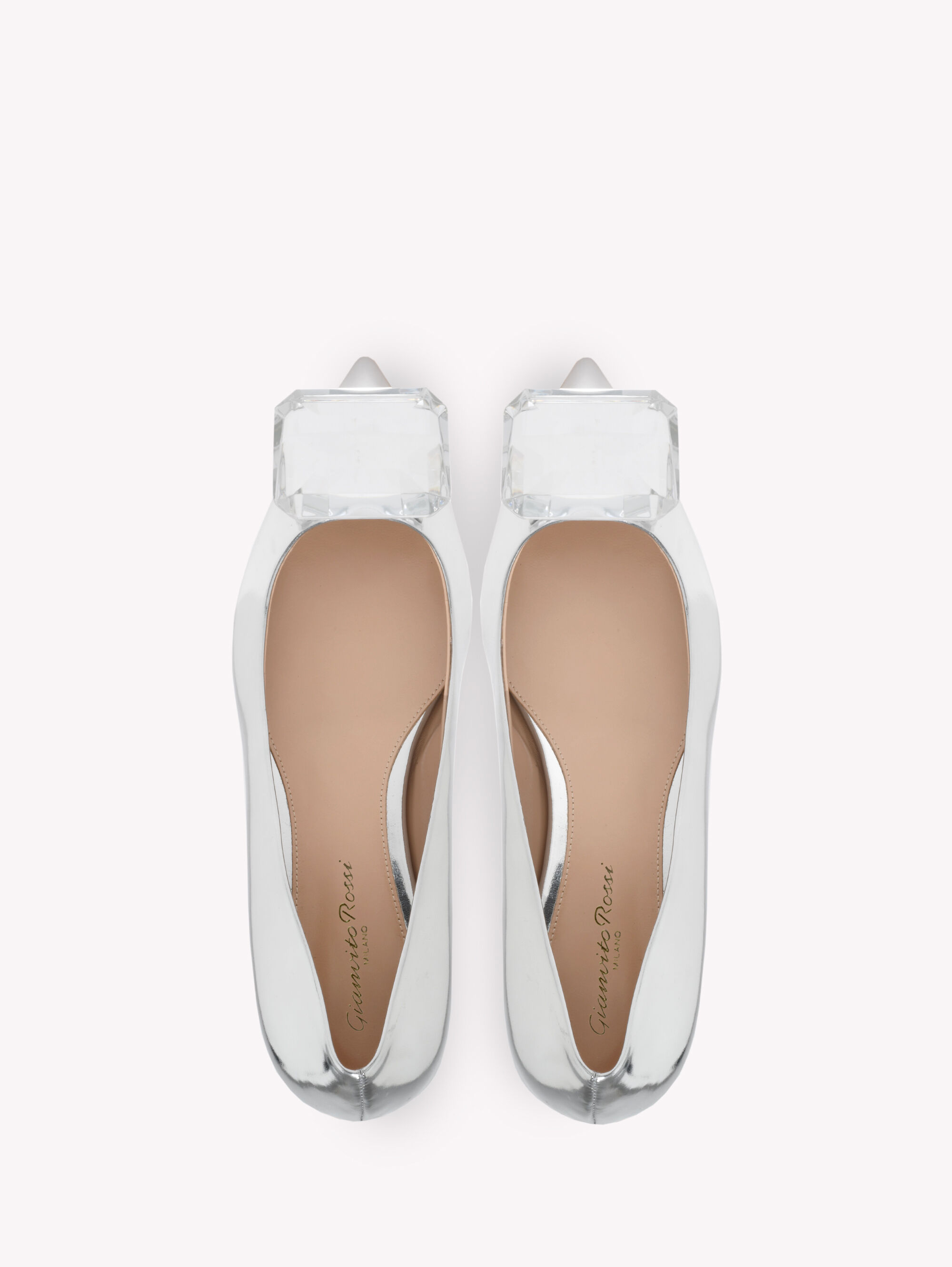 バレエシューズ Gianvito Rossi G1009670RIC.COZ Slippers ラグジュアリーなレディース用フラットバレエシューズ