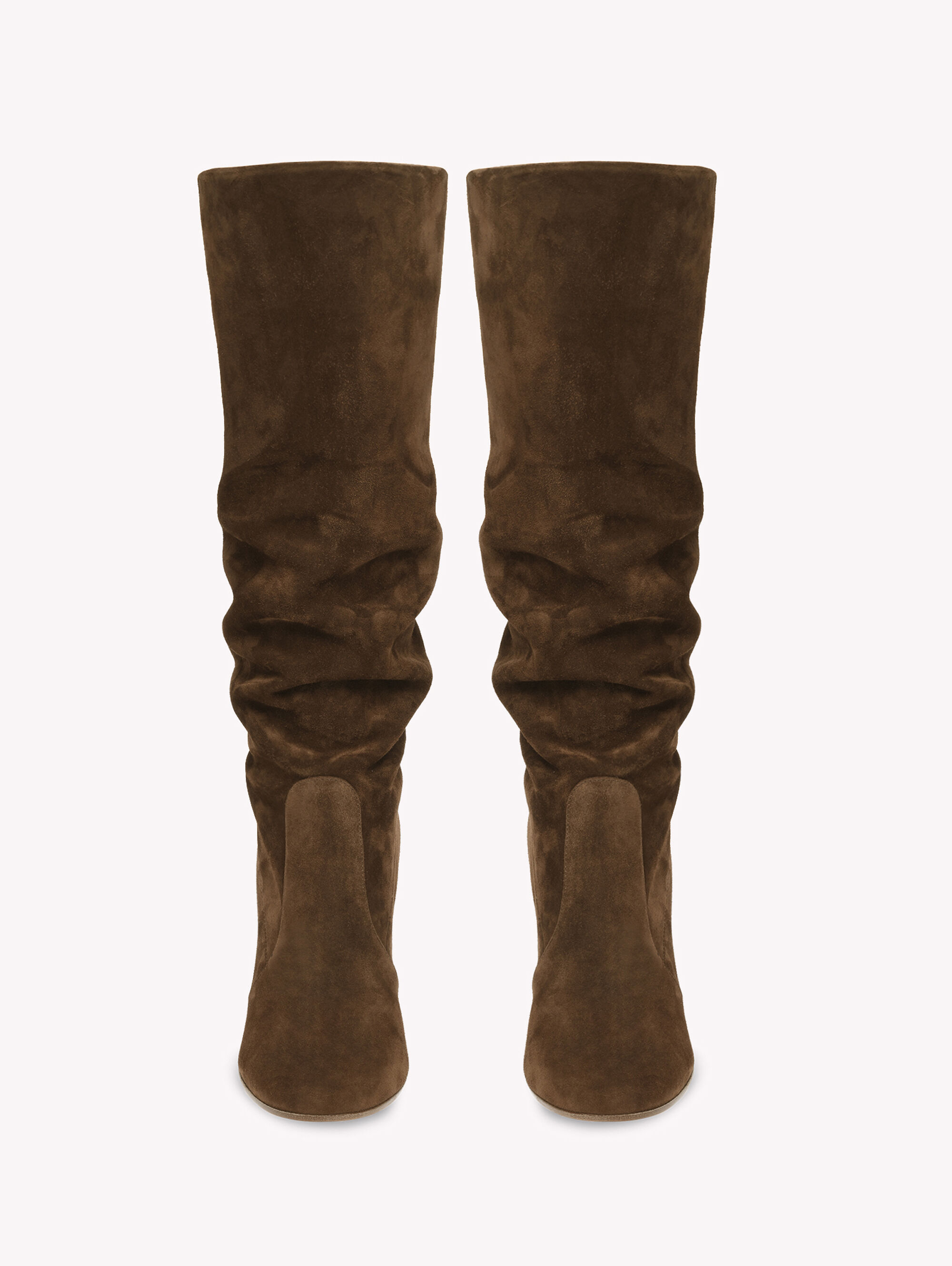 Gianvito rossi boots suede top