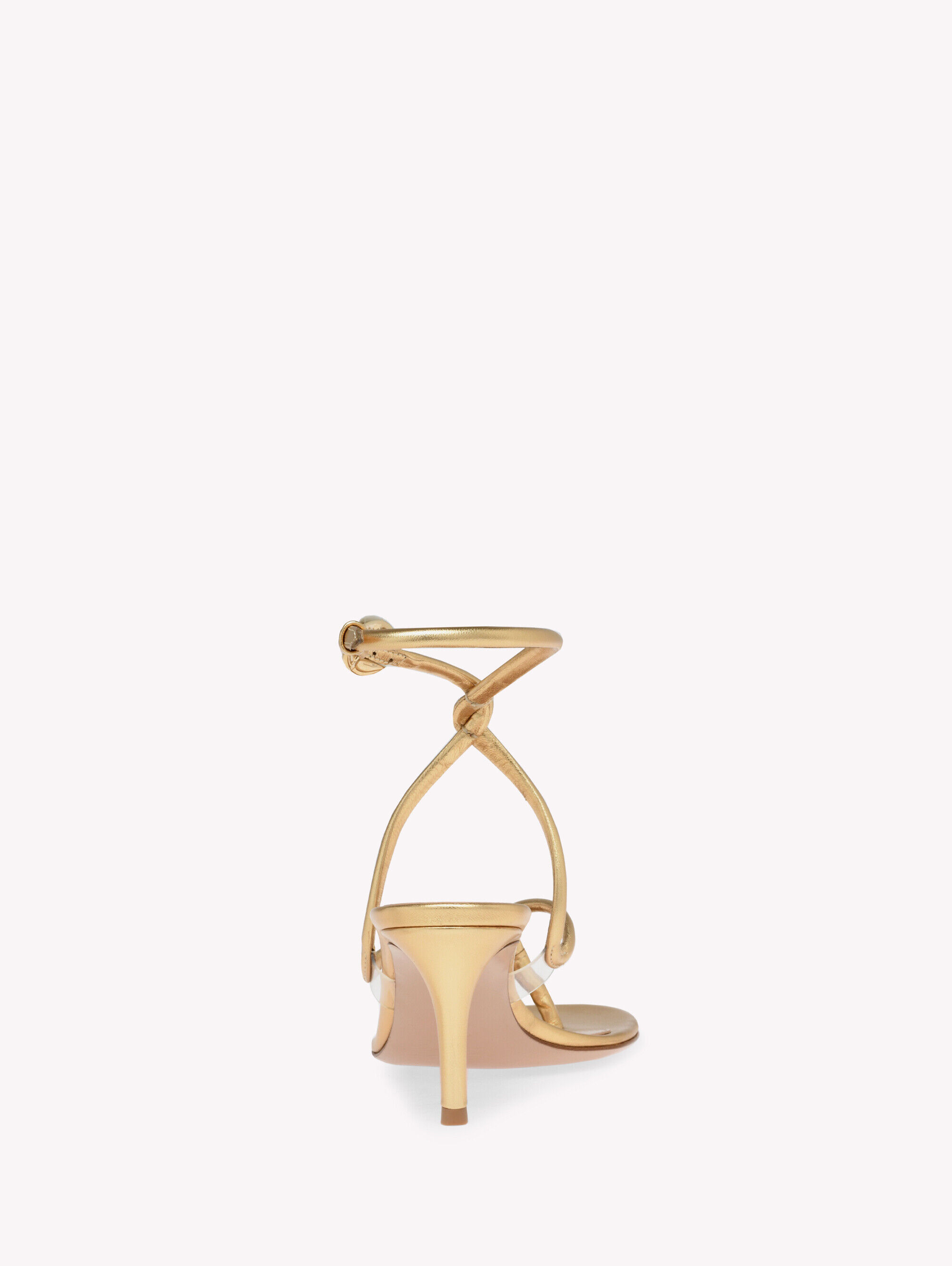 Sandals and Mules JUNGLE MAMBA 70 T. GOLD | Gianvito Rossi