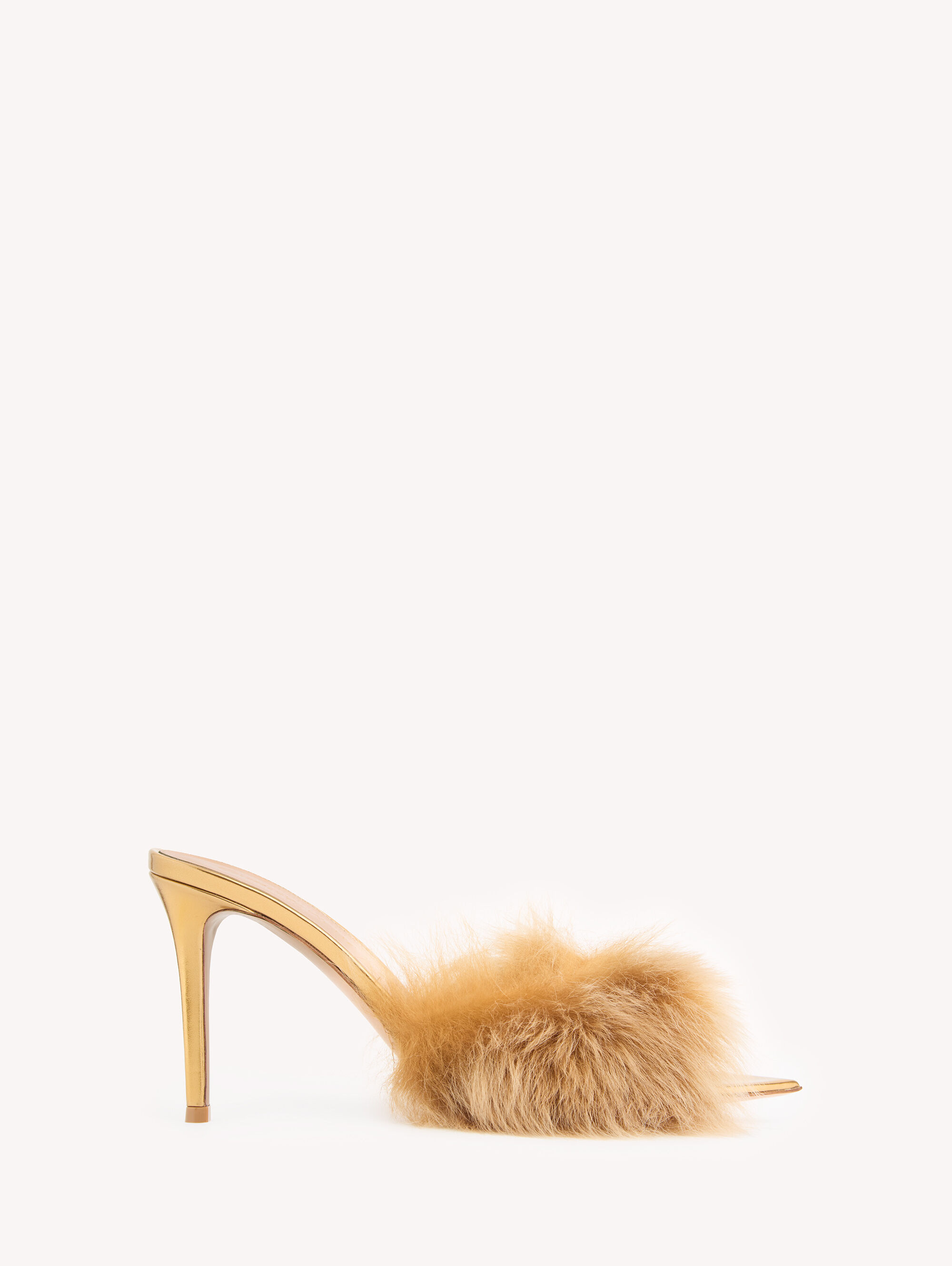 Gianvito rossi fur sandals shop