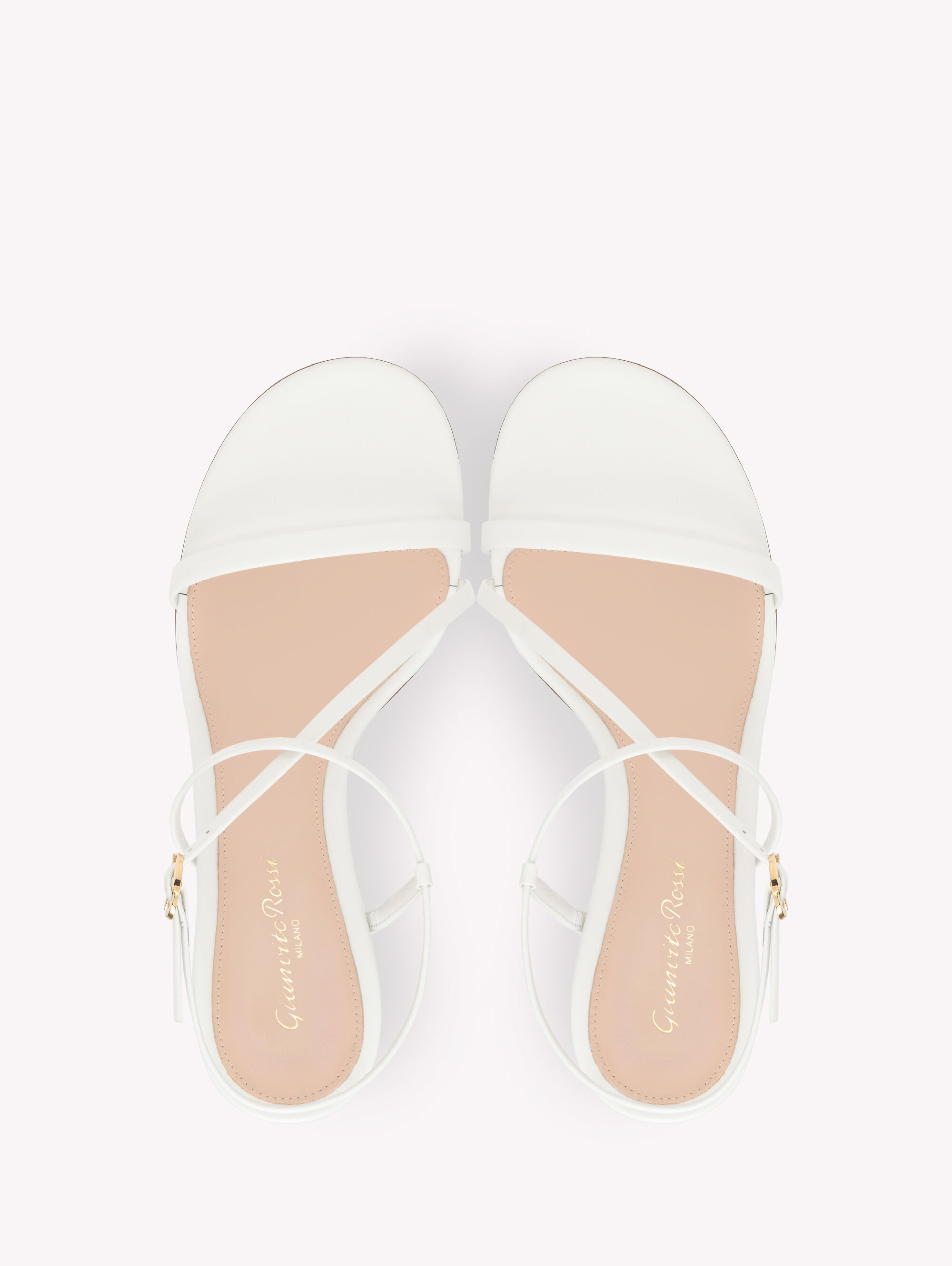 Sandals and Mules ASCENT SANDAL 55 WHITE | Gianvito Rossi