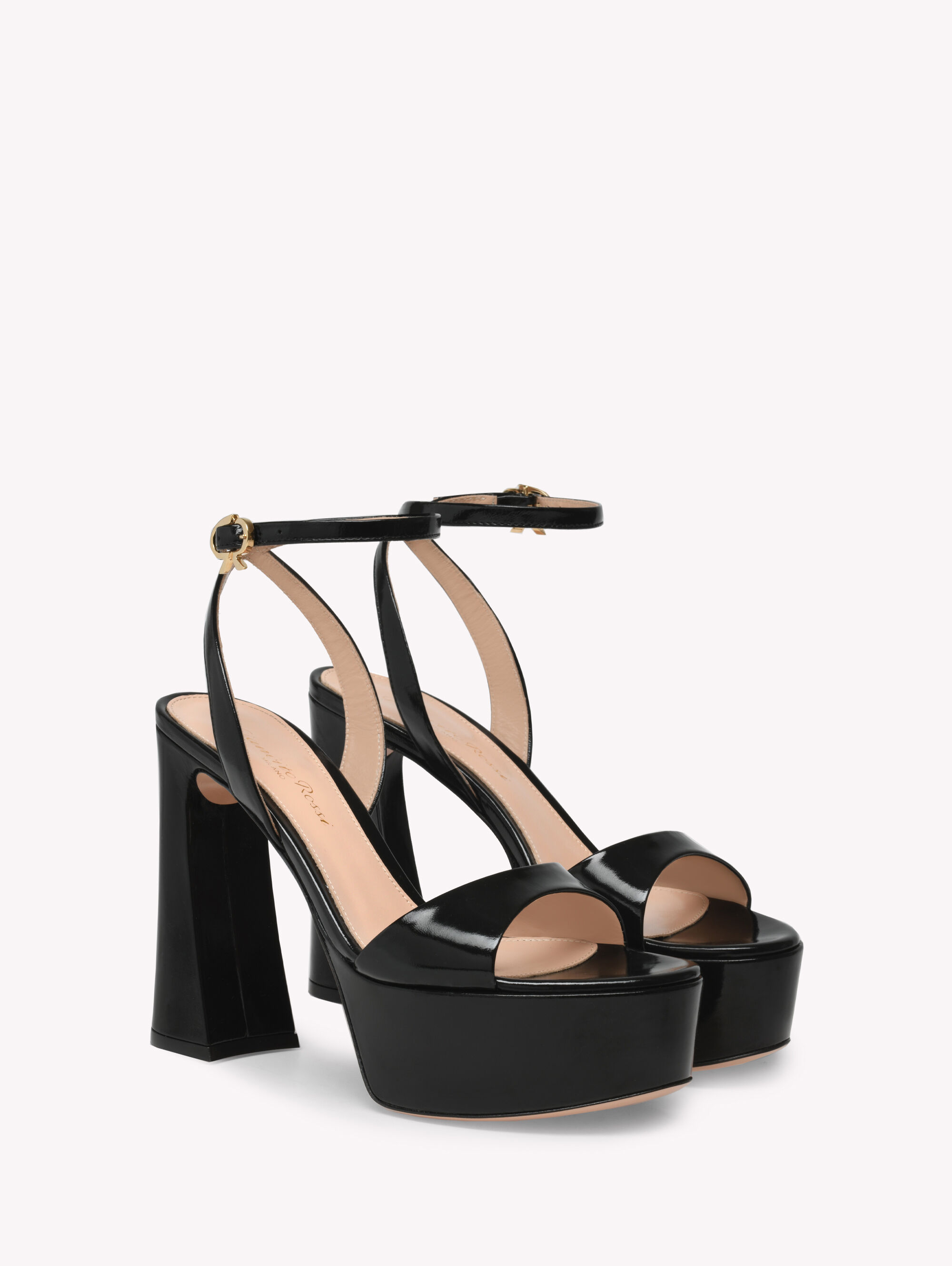 プラットフォームシューズ NANCY ブラック | Gianvito Rossi