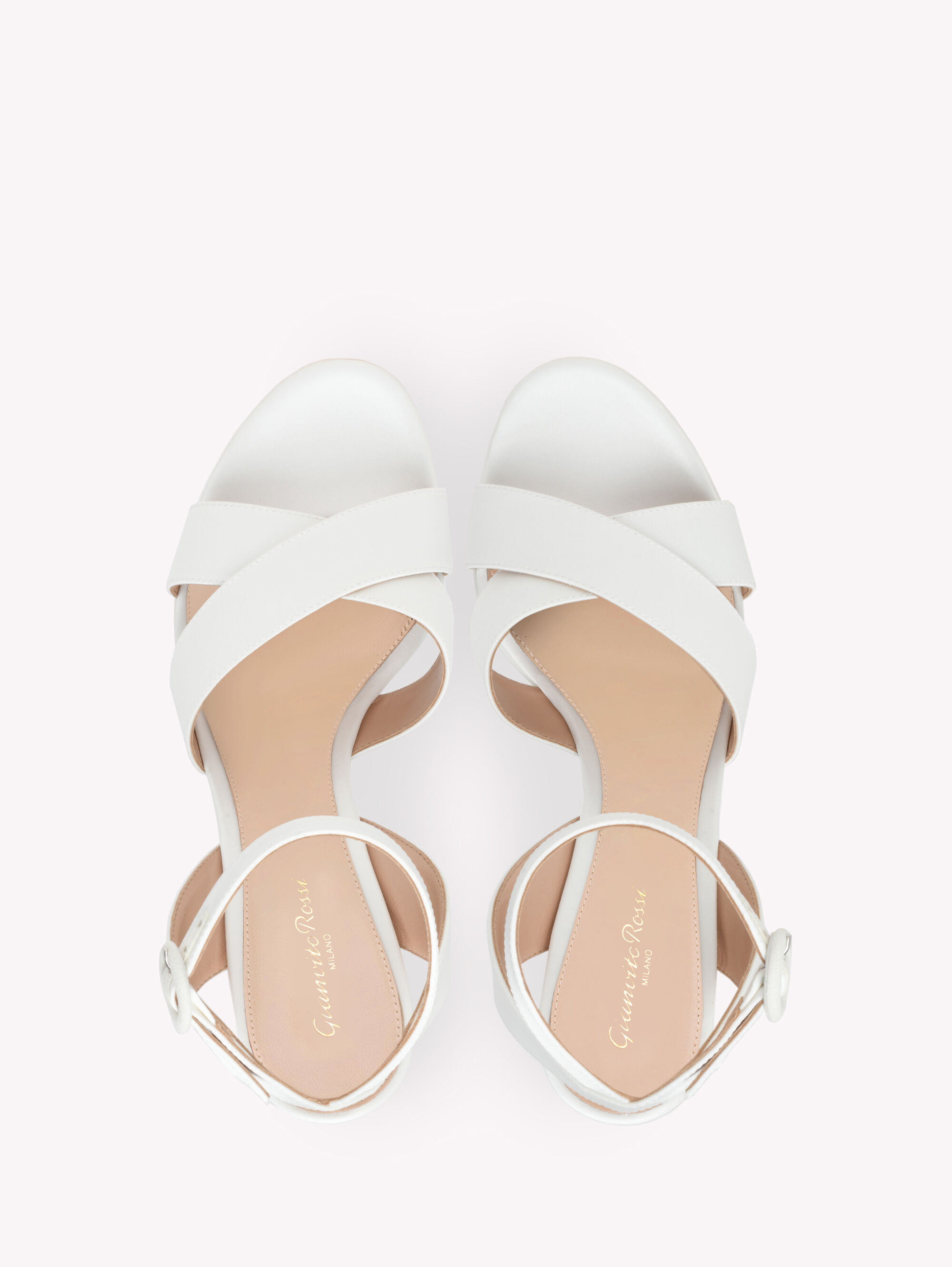 プラットフォームシューズ SABRINA ホワイト | Gianvito Rossi