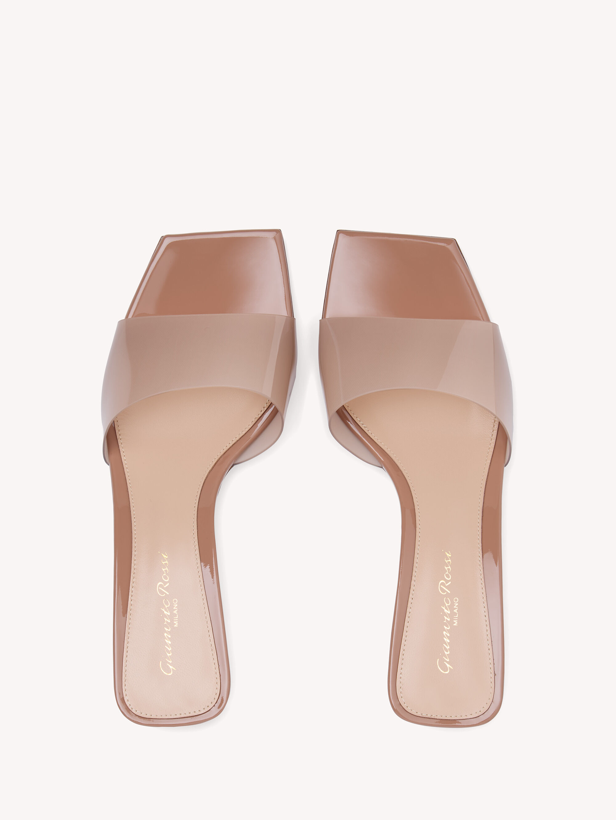 Gianvito rossi plexi mules cheap