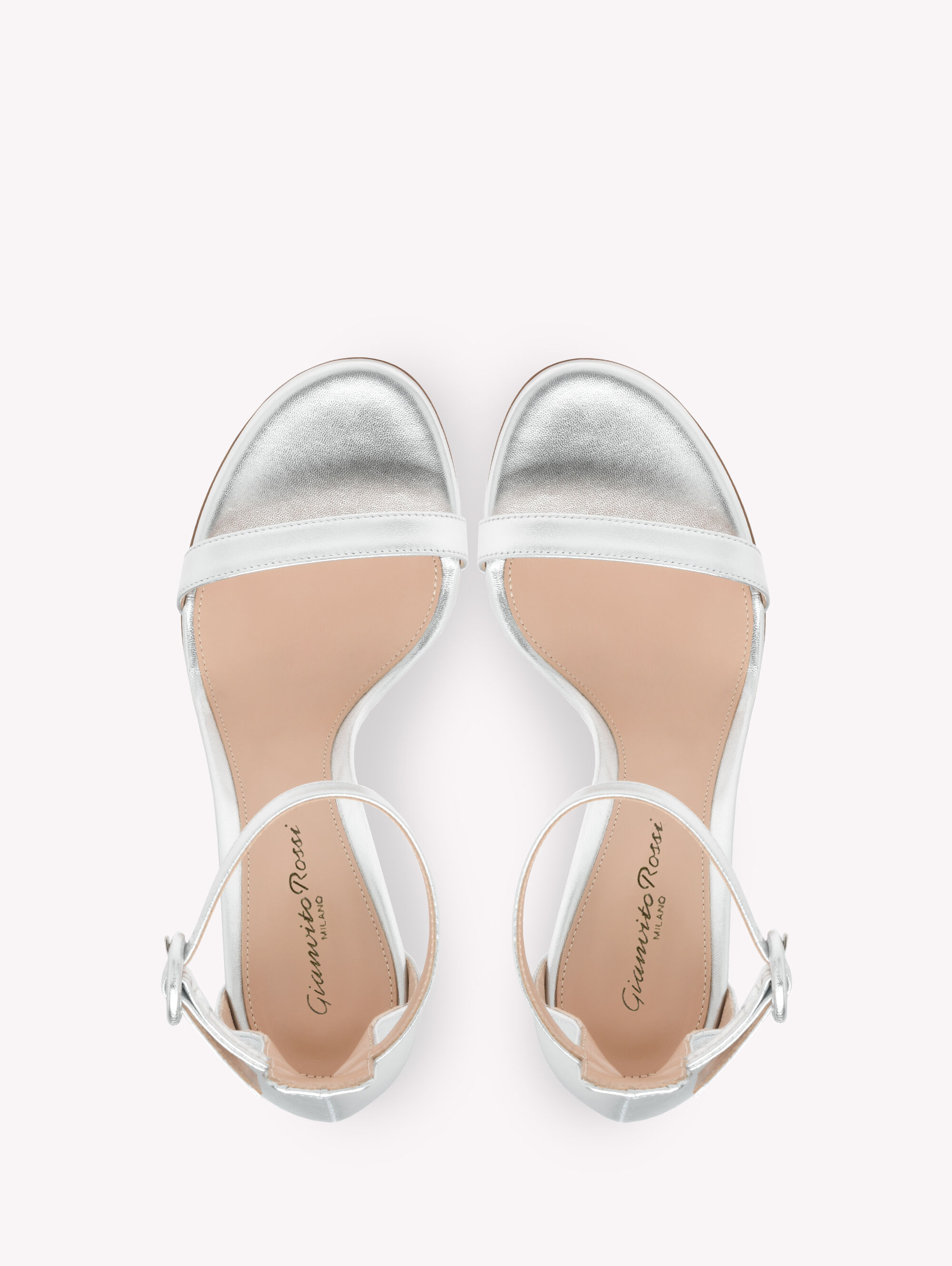 Gianvito Rossi>>ガエタ 95 ベルベットサンダル Gaeta 95 leopard-print velvet sandals in brown - Gianvito
