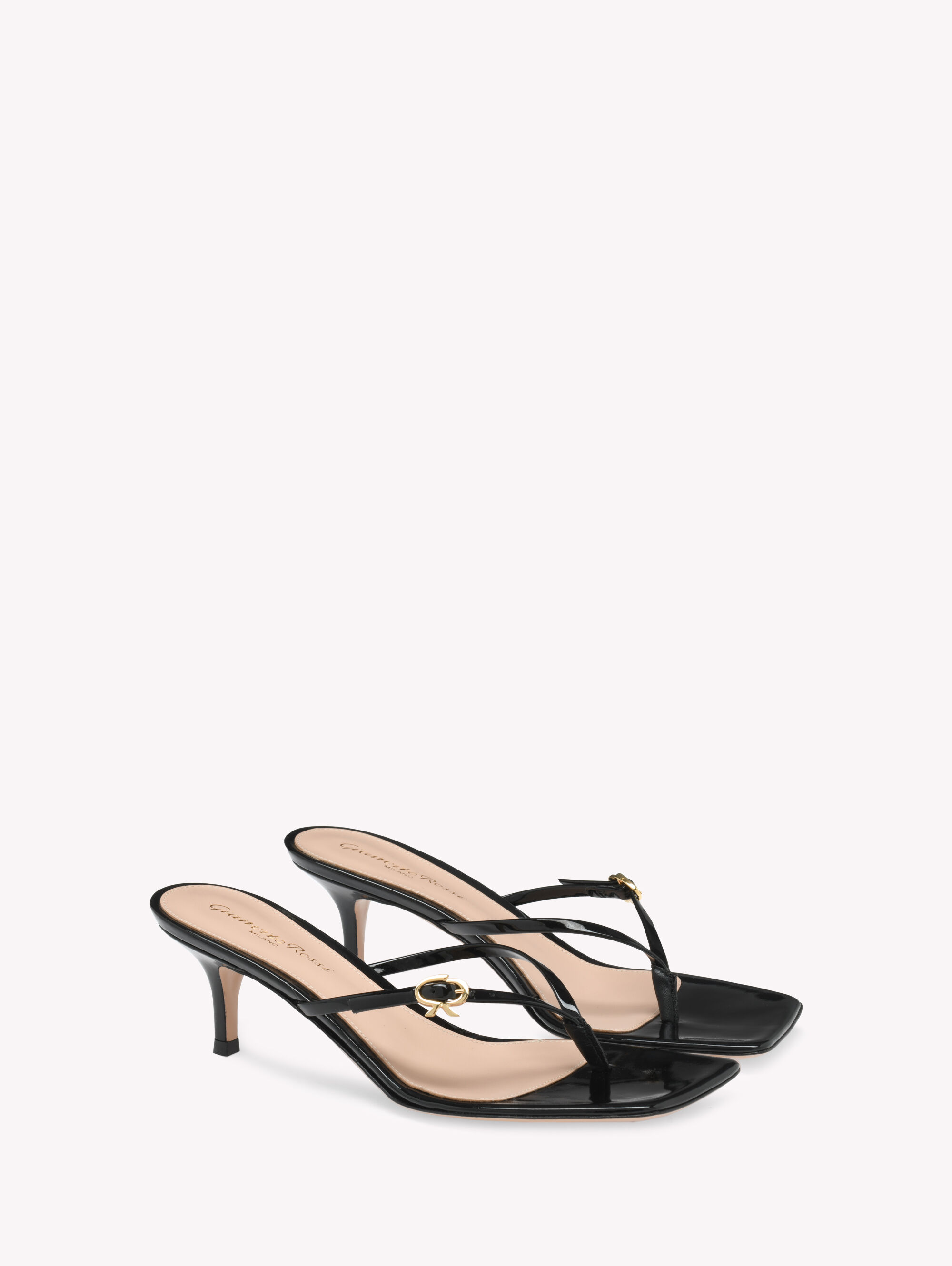 ■Gianvito Rossi■55 リボンディテール ベルベットミュール Gianvito Rossi>>55 リボンディテールのベルベットミュール 55