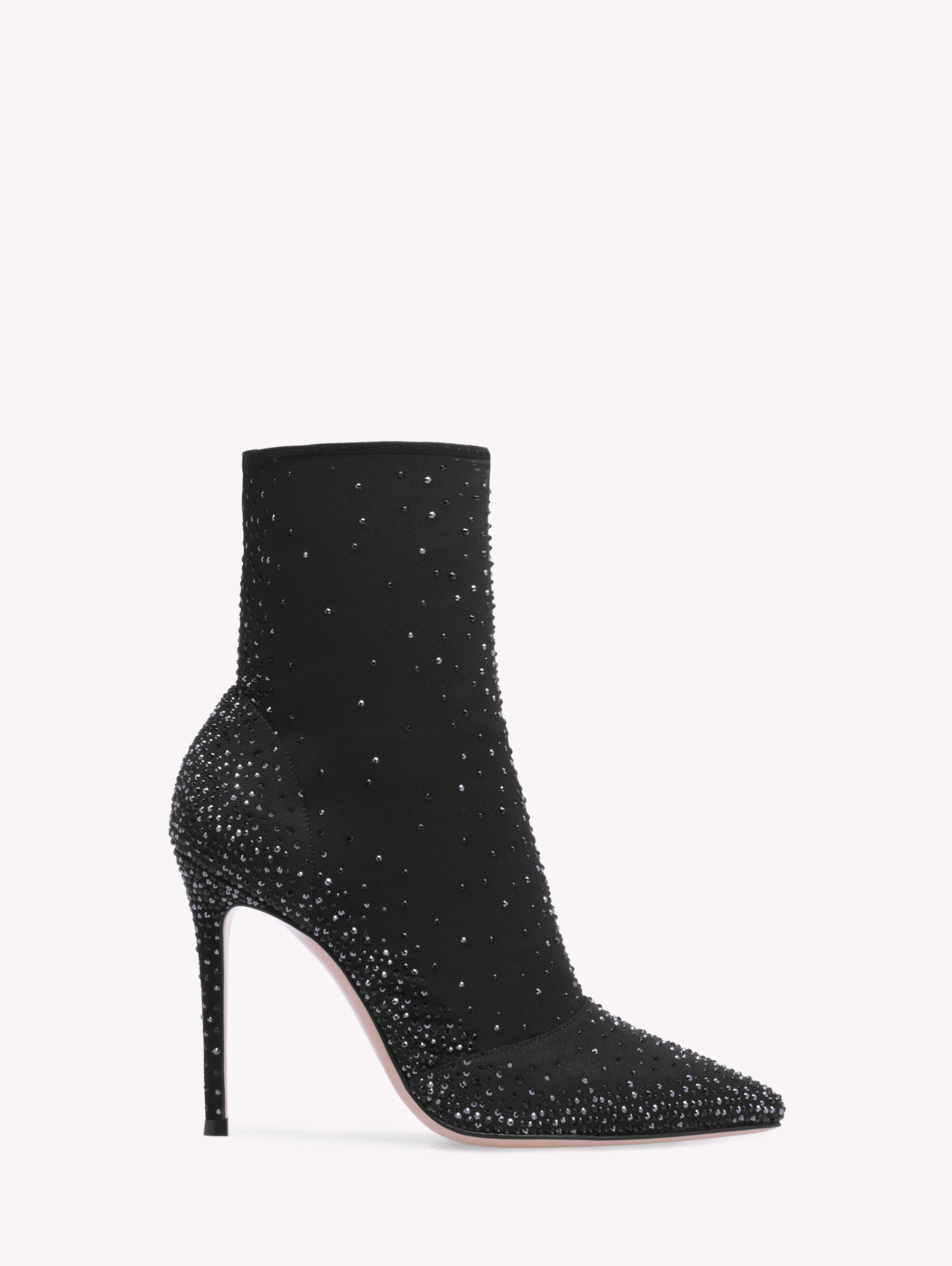 Gianvito rossi black booties 2025