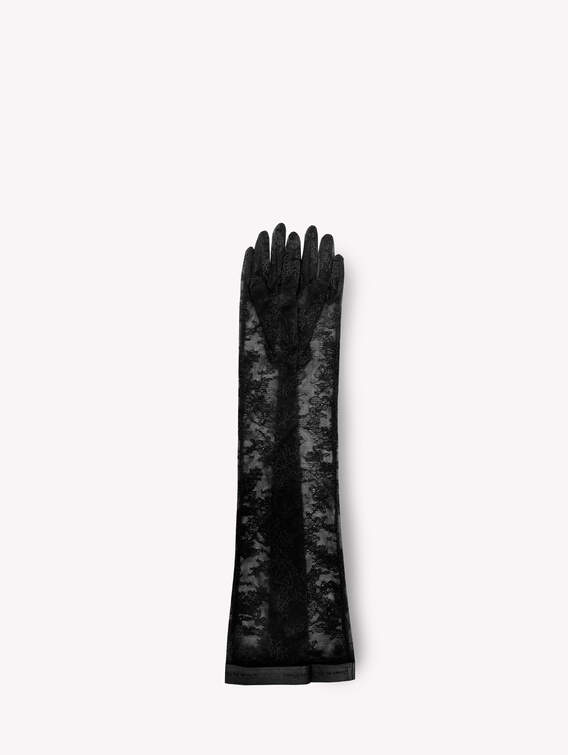 gucci lace gloves