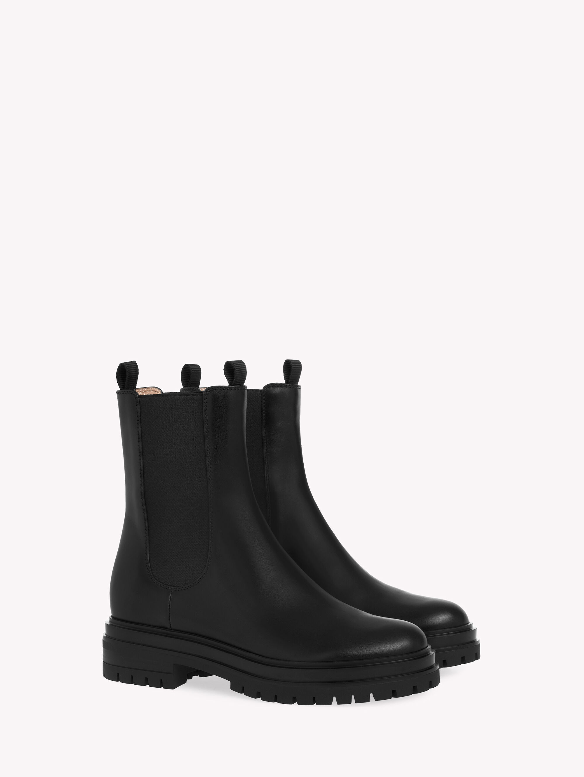 Gianvito rossi hotsell leather ankle boots