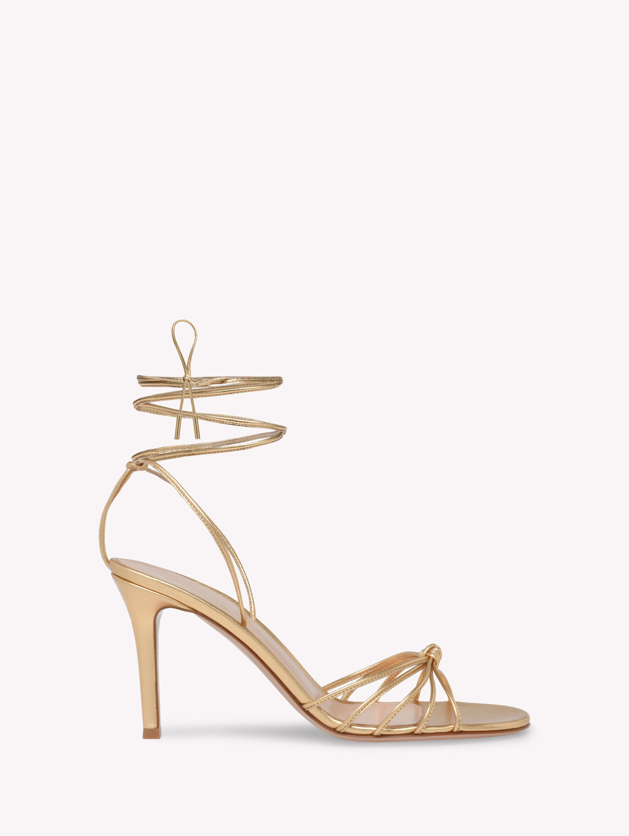 Sandals and Mules GWYNETH 85 GOLD | Gianvito Rossi