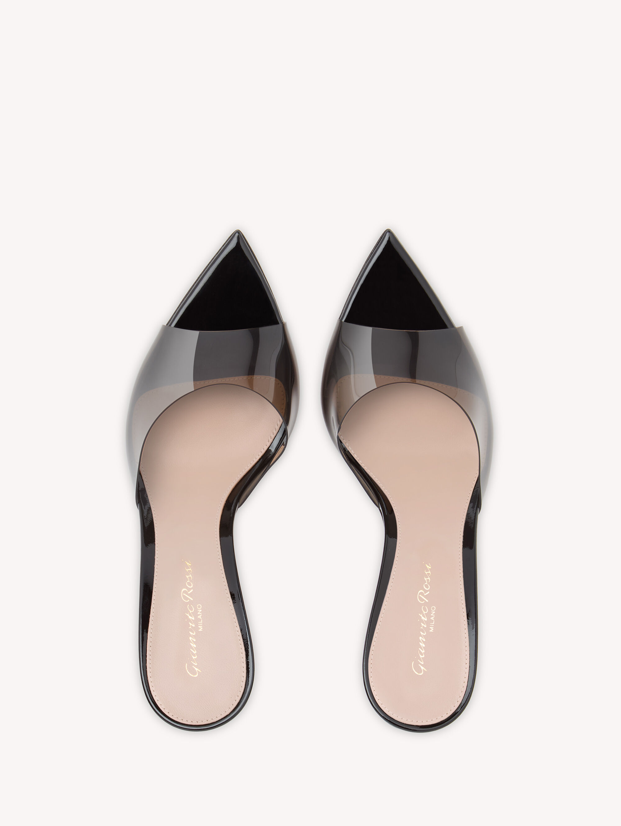 Gianvito rossi cheap white mules