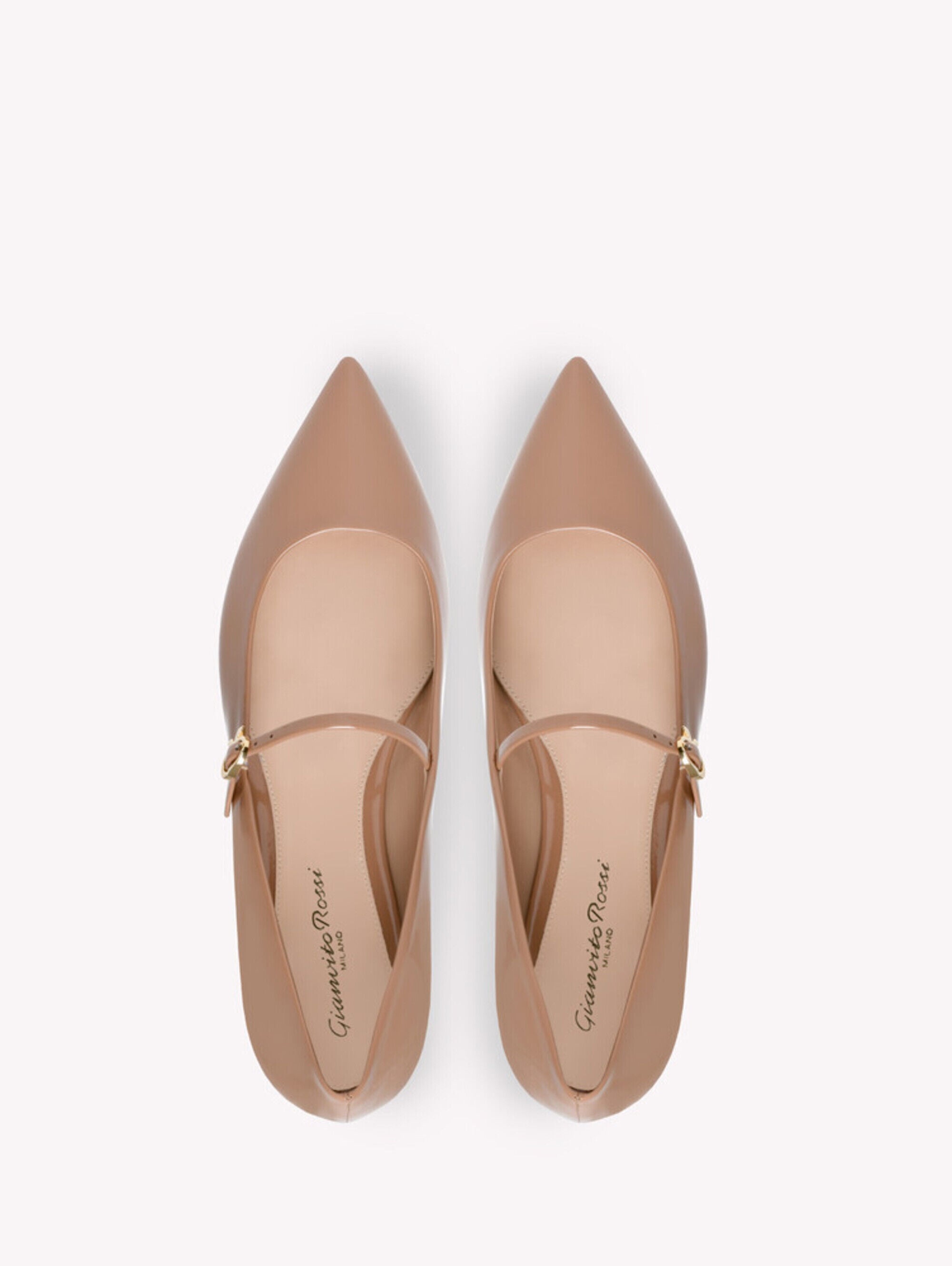 Loafers and Ballerinas RIBBON JANE PINK | Gianvito Rossi