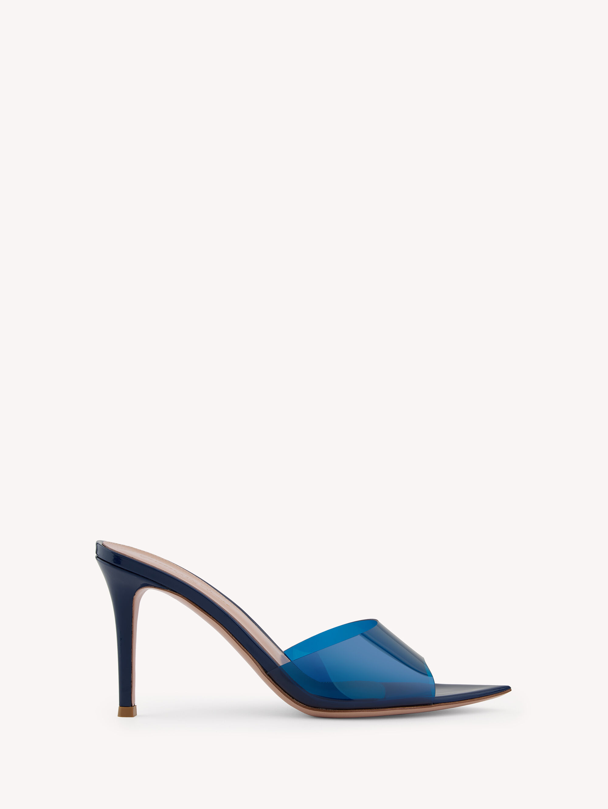 Gianvito rossi white mules on sale