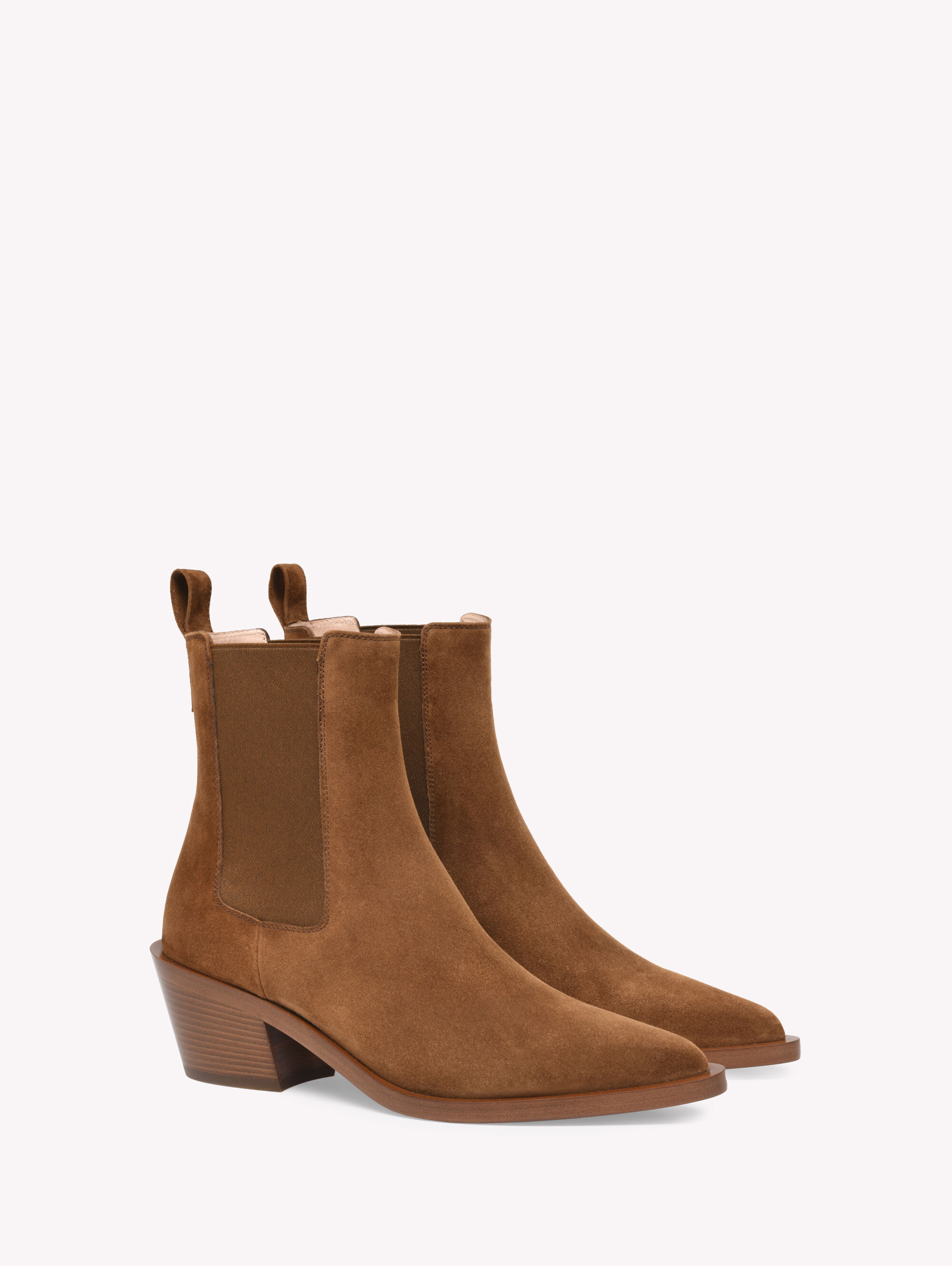 Gianvito rossi suede booties sales