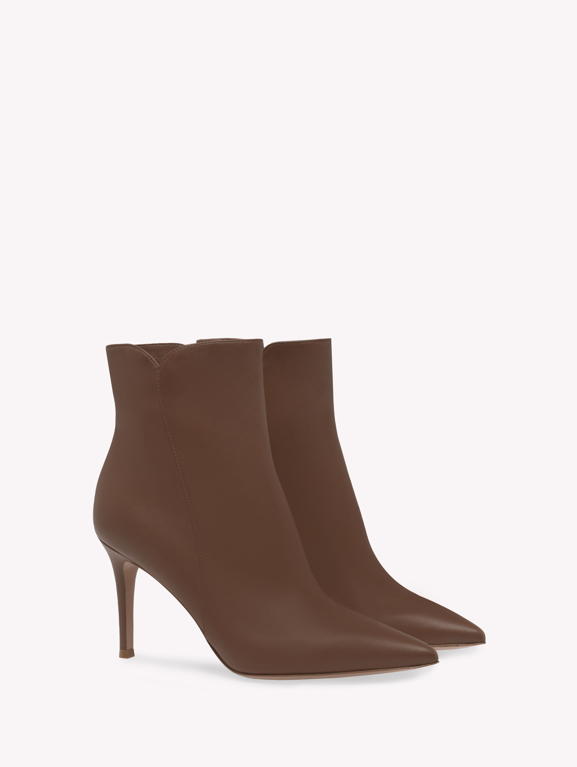 Gianvito rossi levy 85 leather sale ankle boots