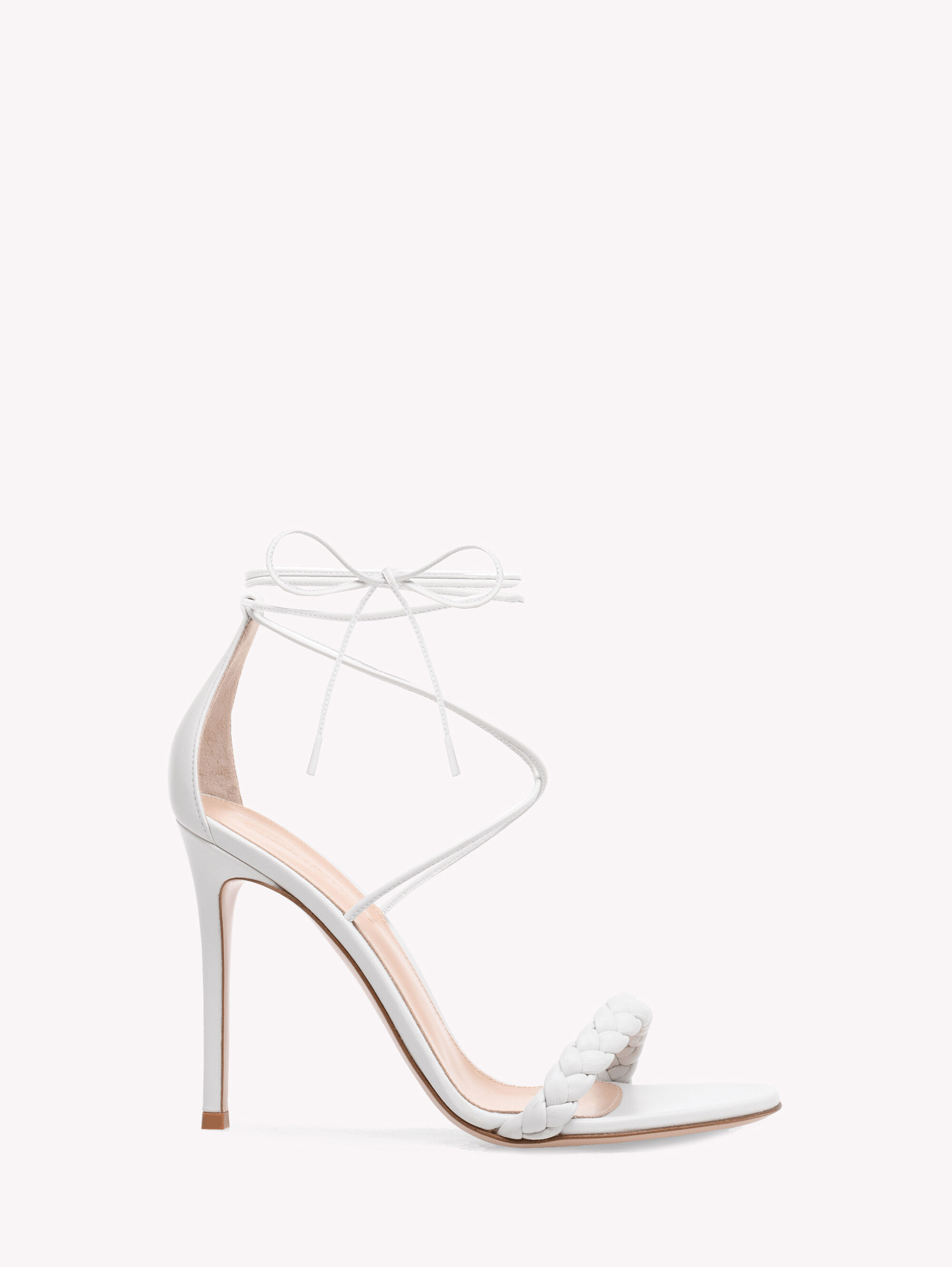 Shop Gianvito Rossi Leather Strappy Sandals | Saks Fifth Avenue