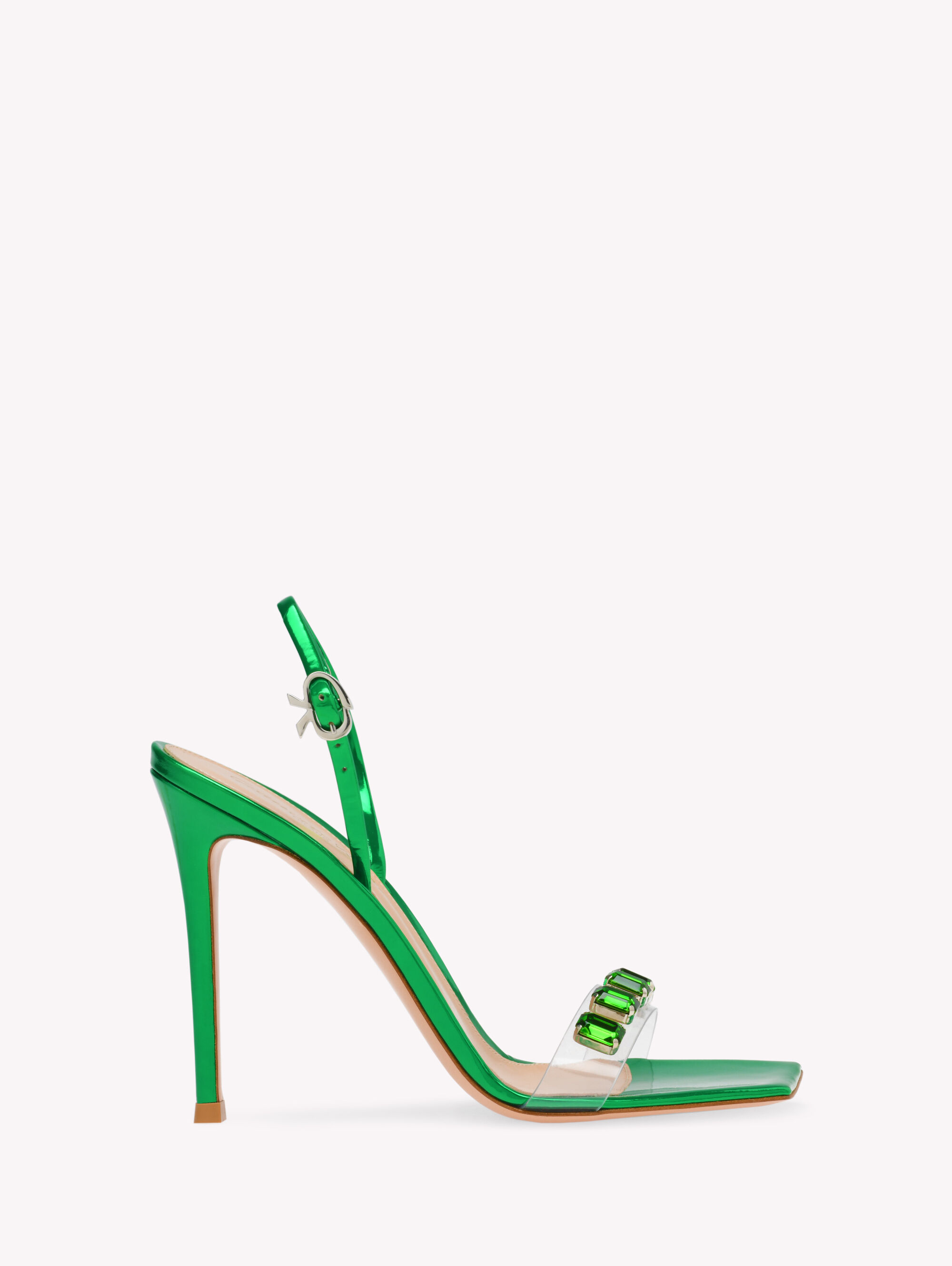 Gianvito rossi green sandals hot sale