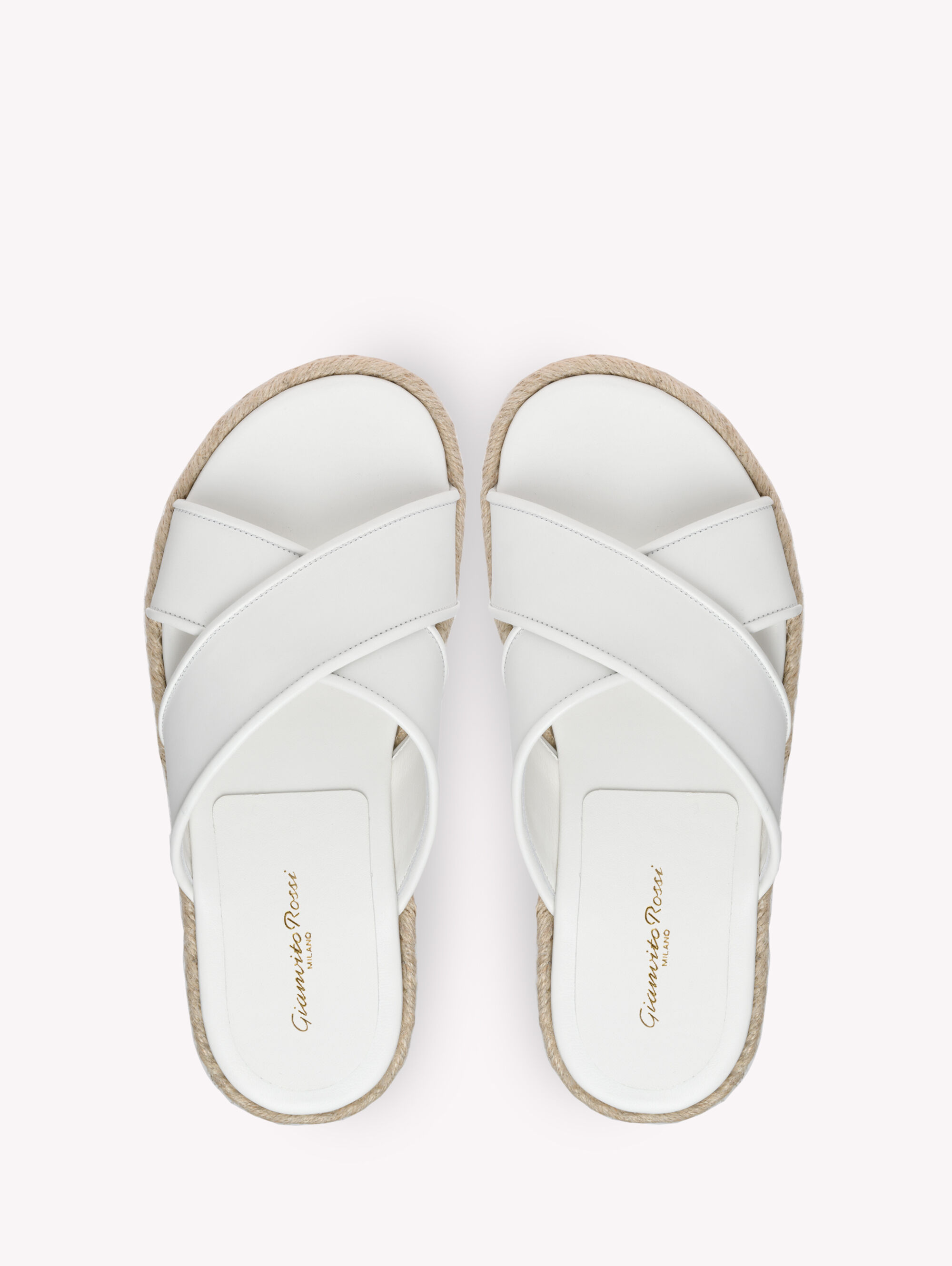 Criss cross slide sandals gianvito rossi on sale