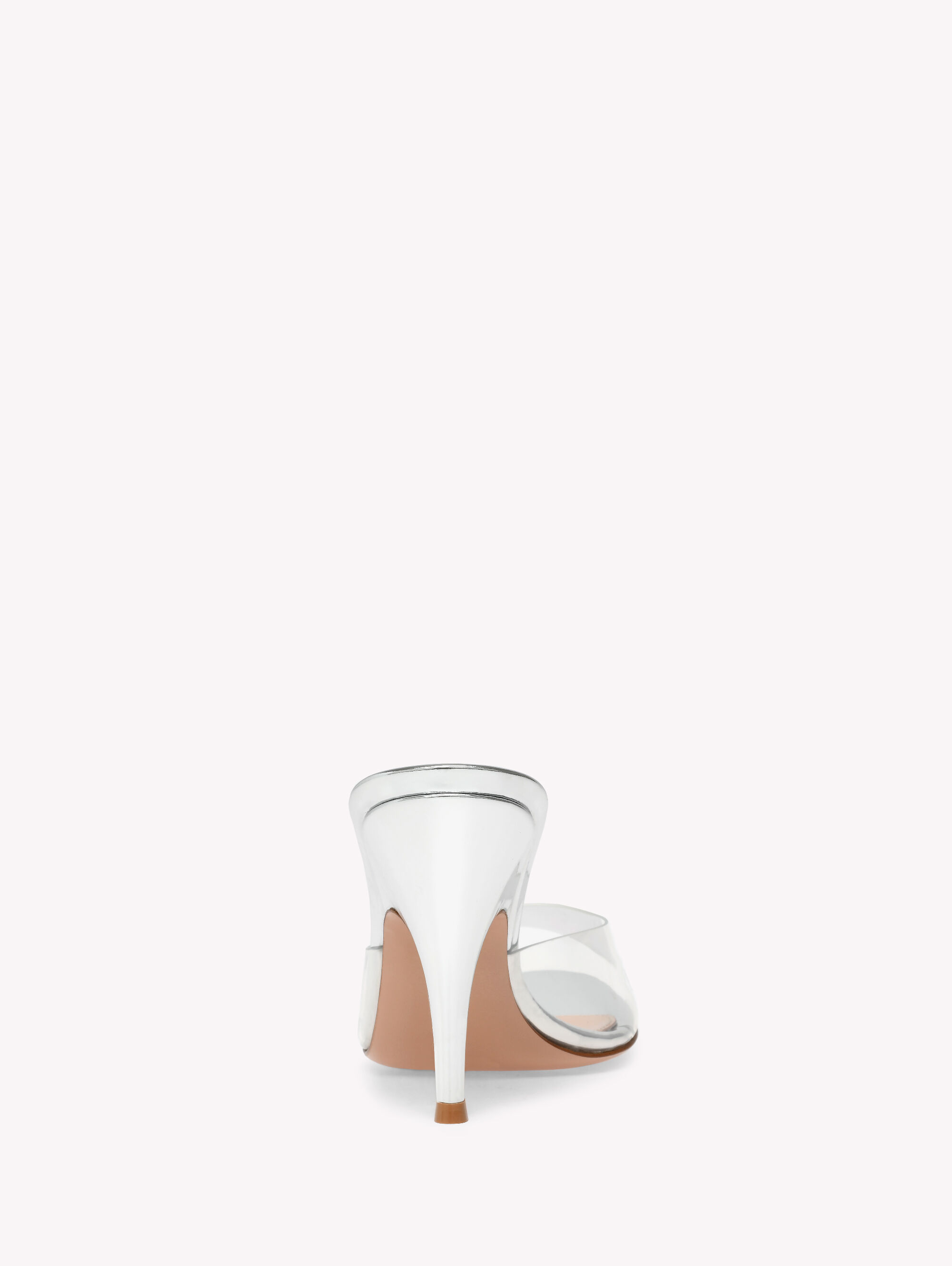 Sandals and Mules SOFIA MULE 95 SILVER | Gianvito Rossi