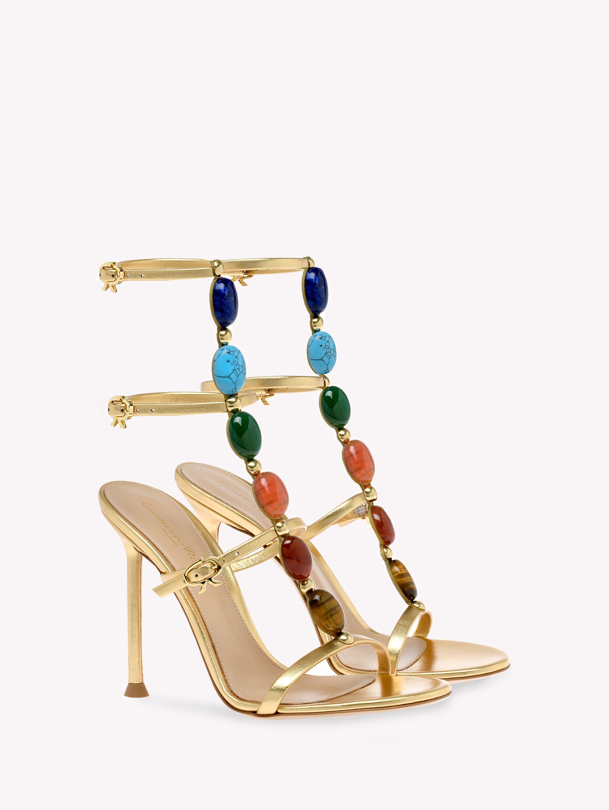 Sandals and Mules SHANTI GOLD | Gianvito Rossi